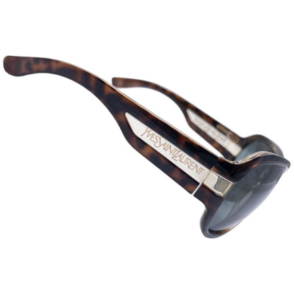 Vintage YSL Yves Saint Laurent Tortoise Shell Sunglasses