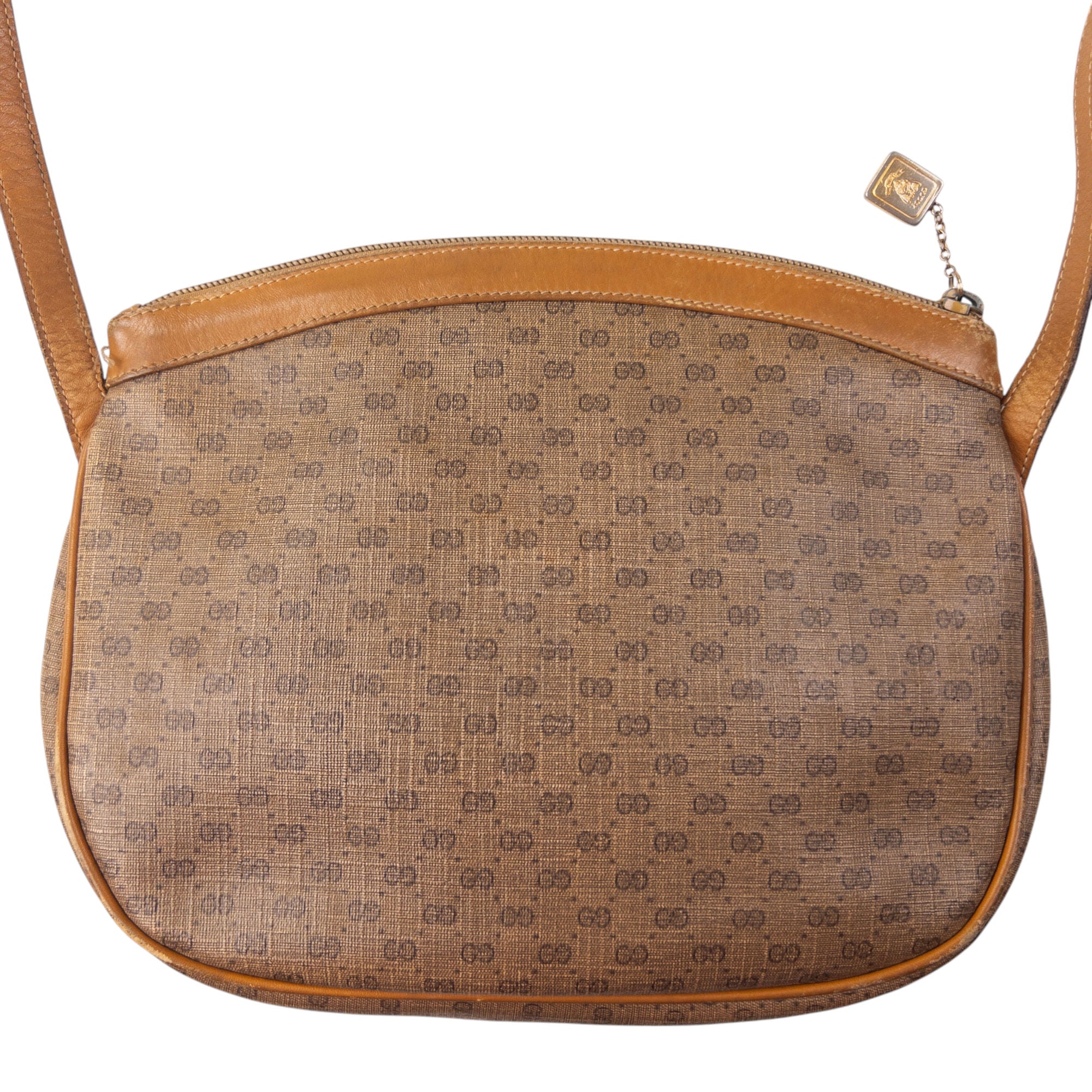 Vintage Gucci Monogram Crossbody Bag
