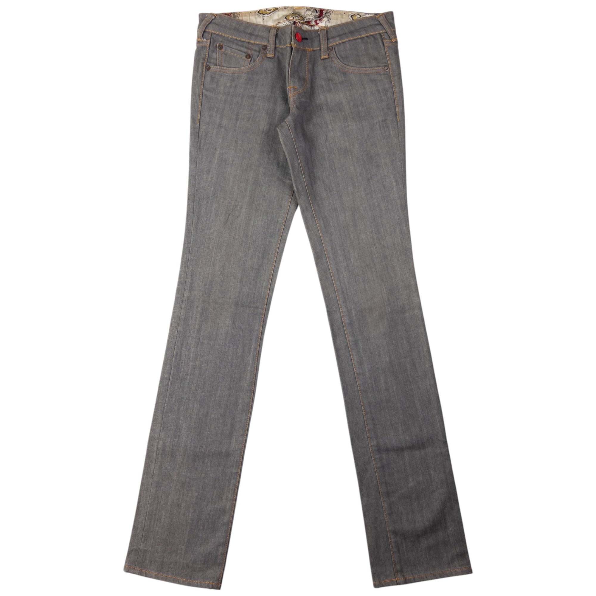 Vintage Evisu Double Gull Japanese Low Rise Denim Jeans Size W31