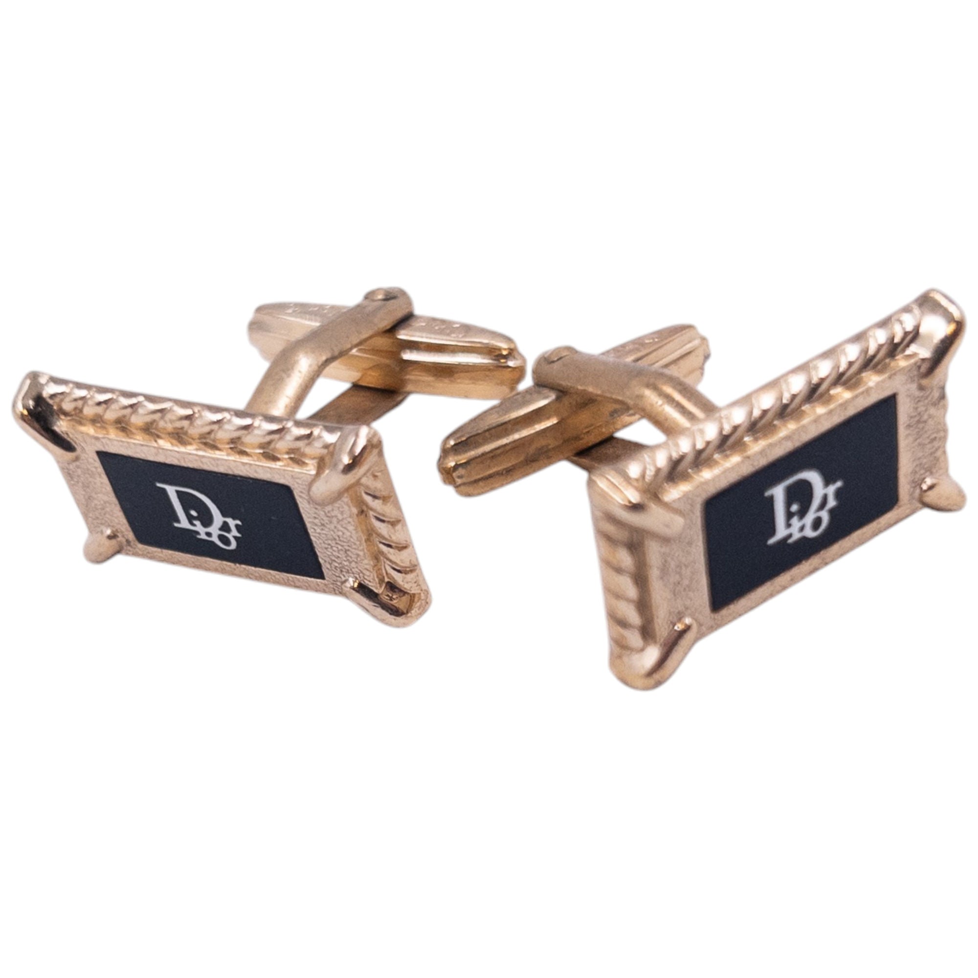 Vintage Dior Embossed Cufflinks