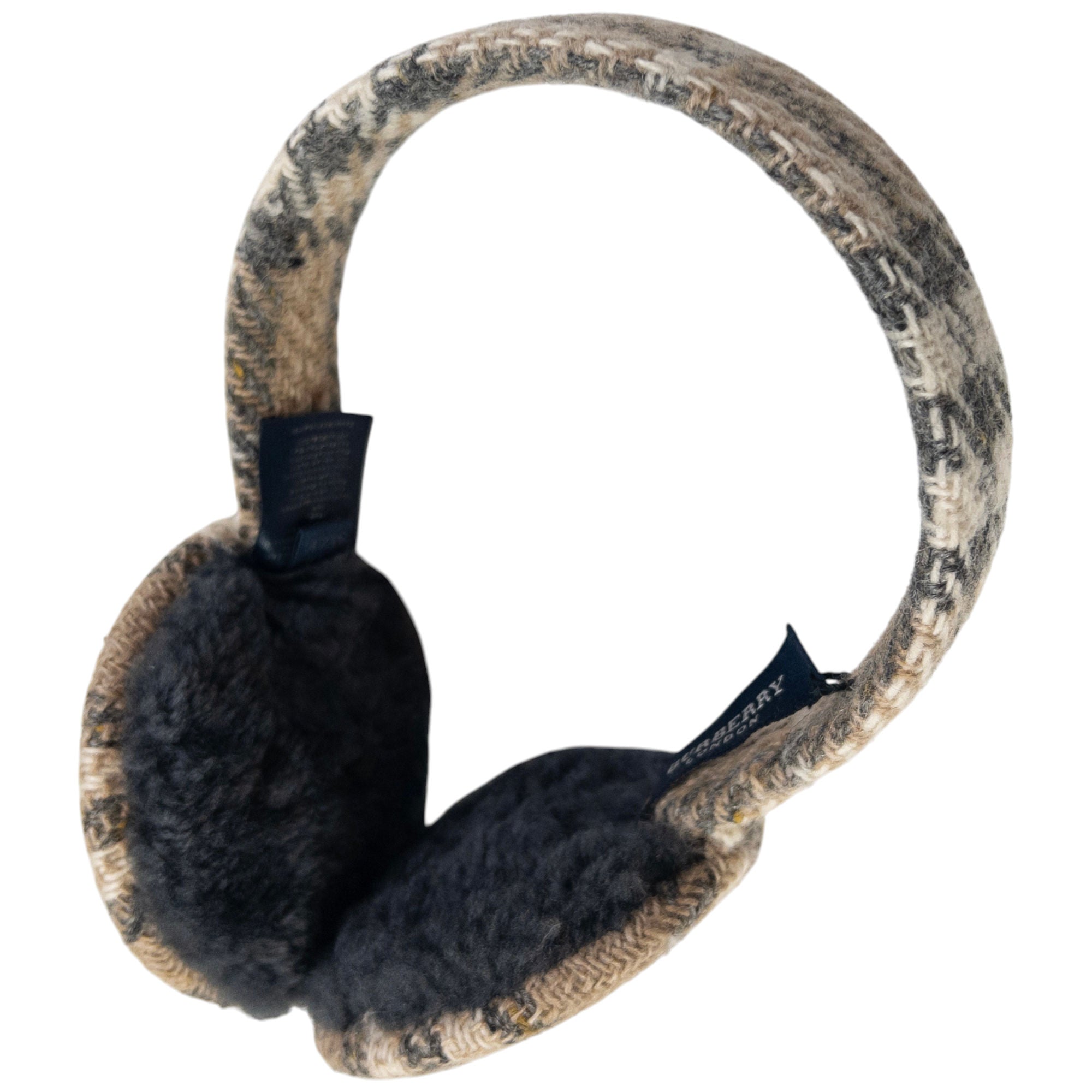 Vintage Burberry Nova Check Ear Muffs