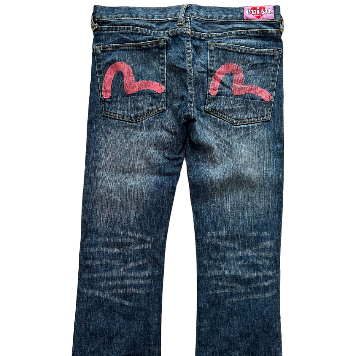 Vintage Evisu Double Gull Denim Jeans Size W28