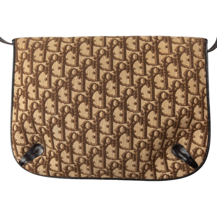 Vintage Dior Monogram Shoulder Bag