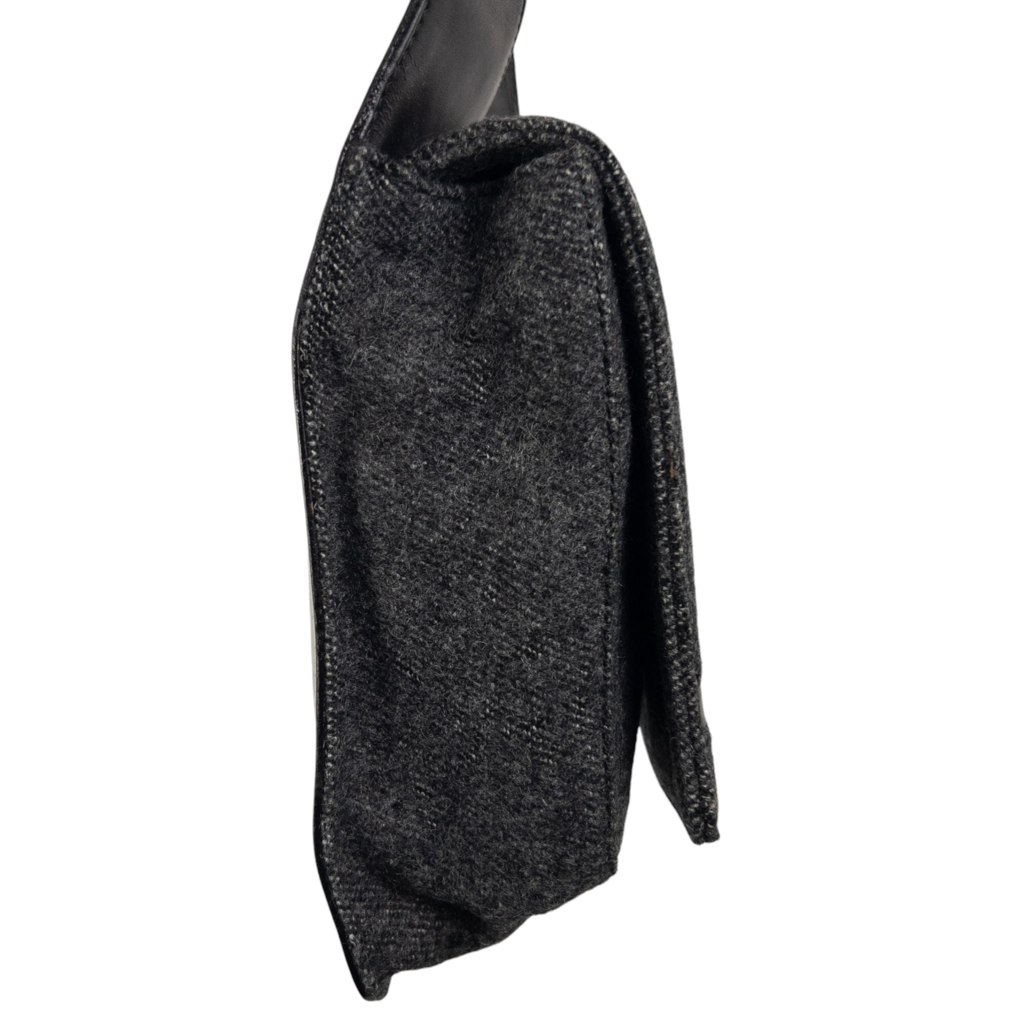 Vintage 1999 Prada Wool Crossbody Bag