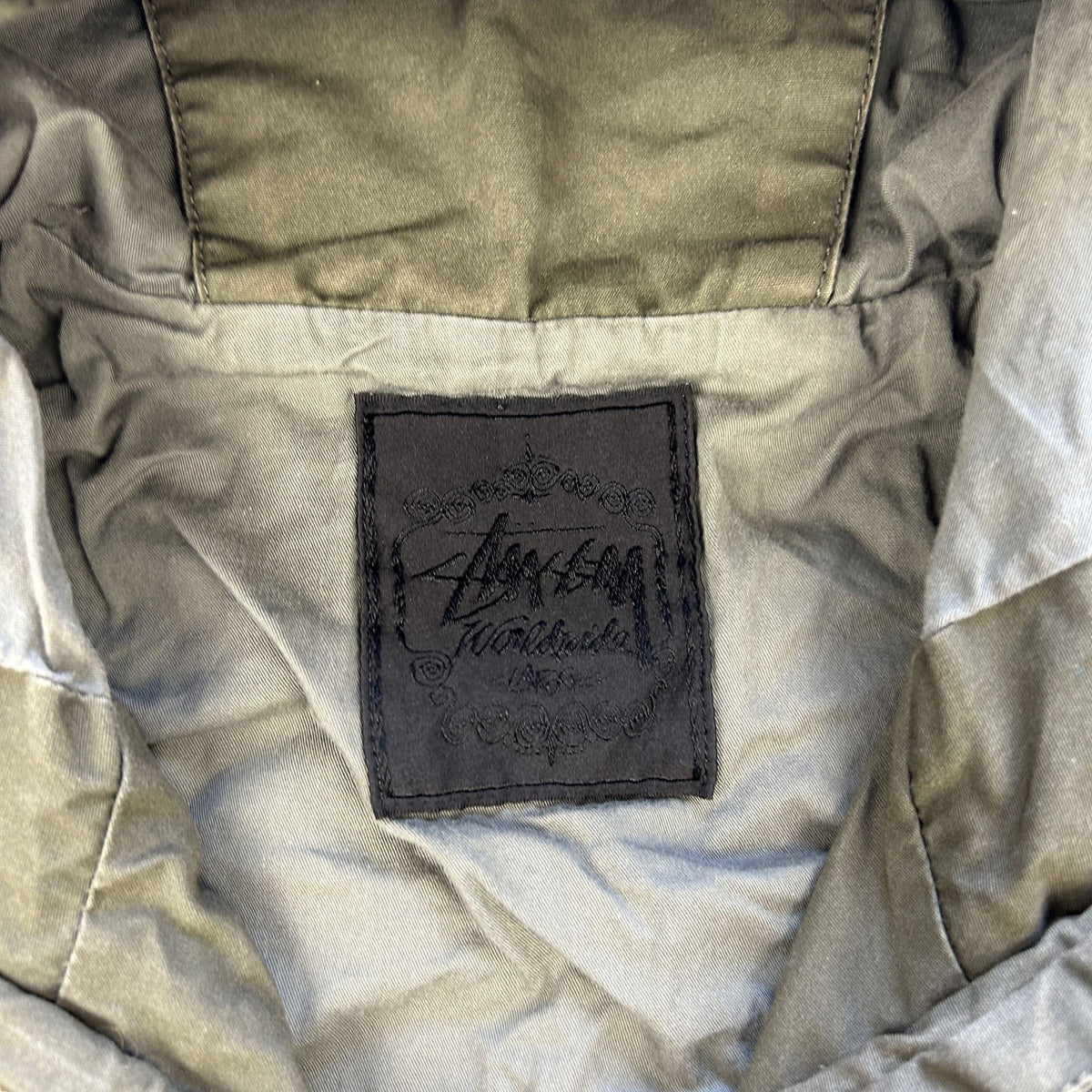 Vintage Stussy Contrast Zip Jacket Size L