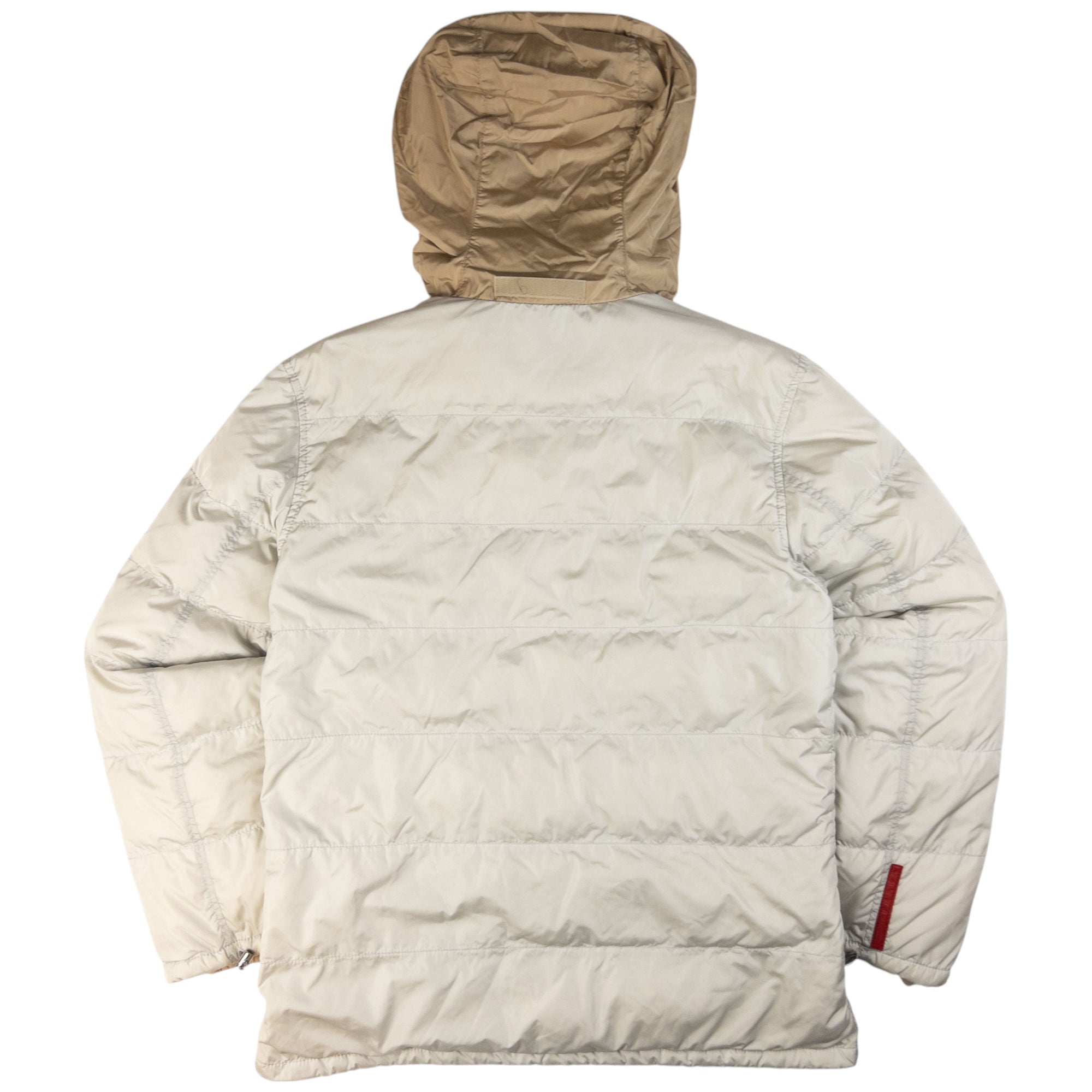 Vintage Prada Sport Zip Up Puffer Jacket Women's Size L