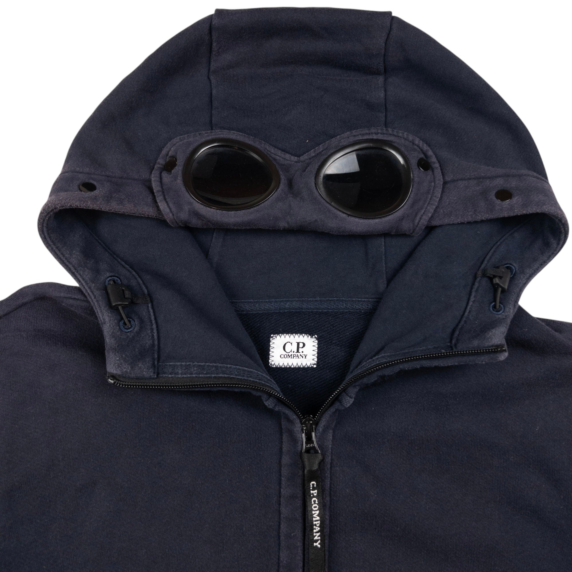 Vintage CP Company Goggle Hood Zip Up Hoodie Size L