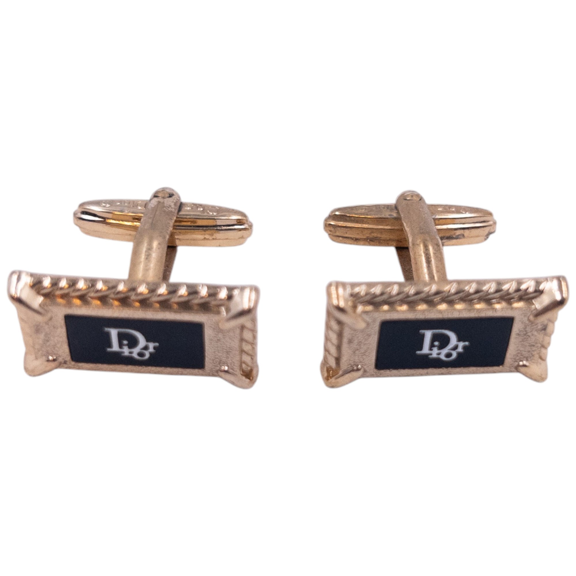 Vintage Dior Embossed Cufflinks