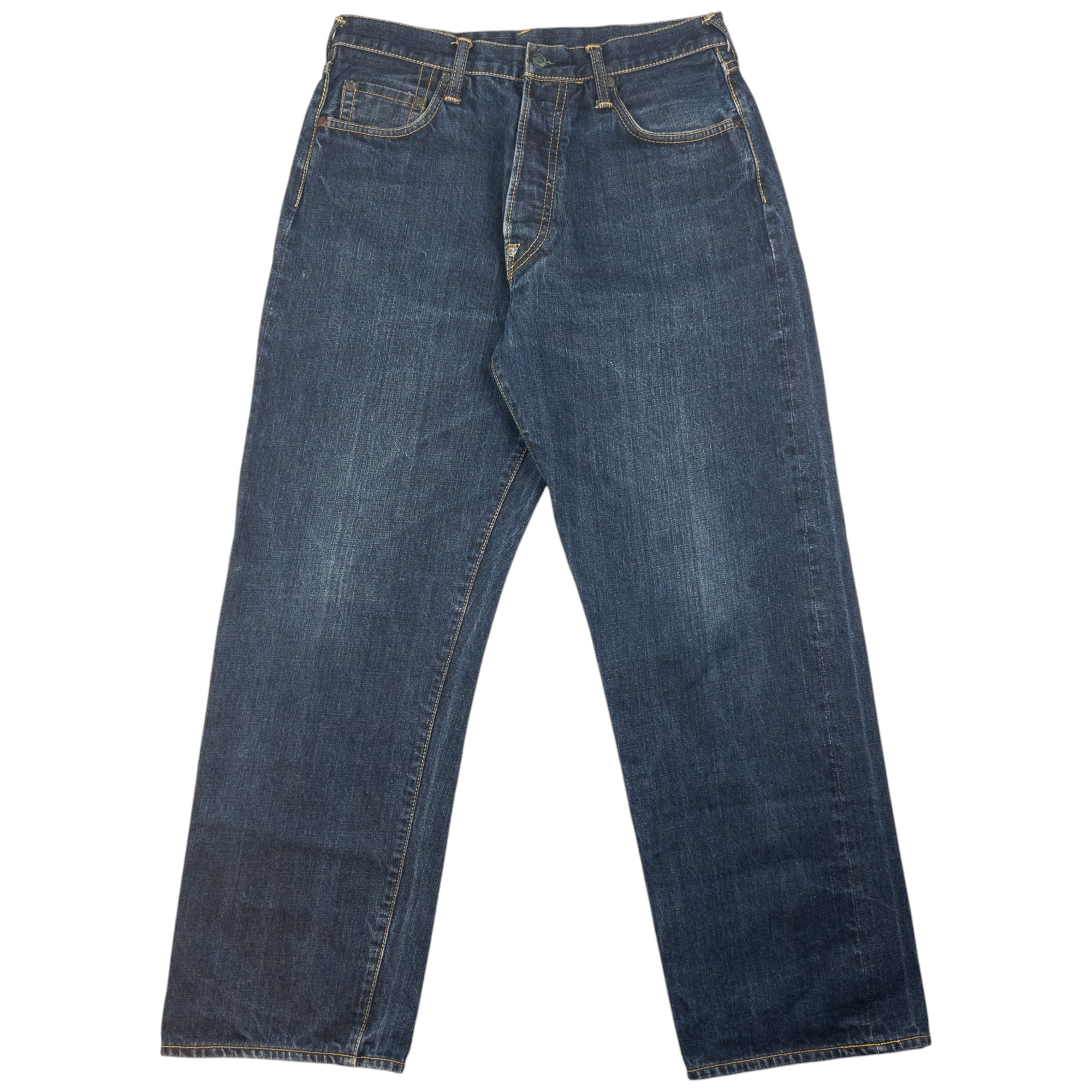 Vintage Evisu Genes Osaka Gull Japanese Denim Jeans Size W31