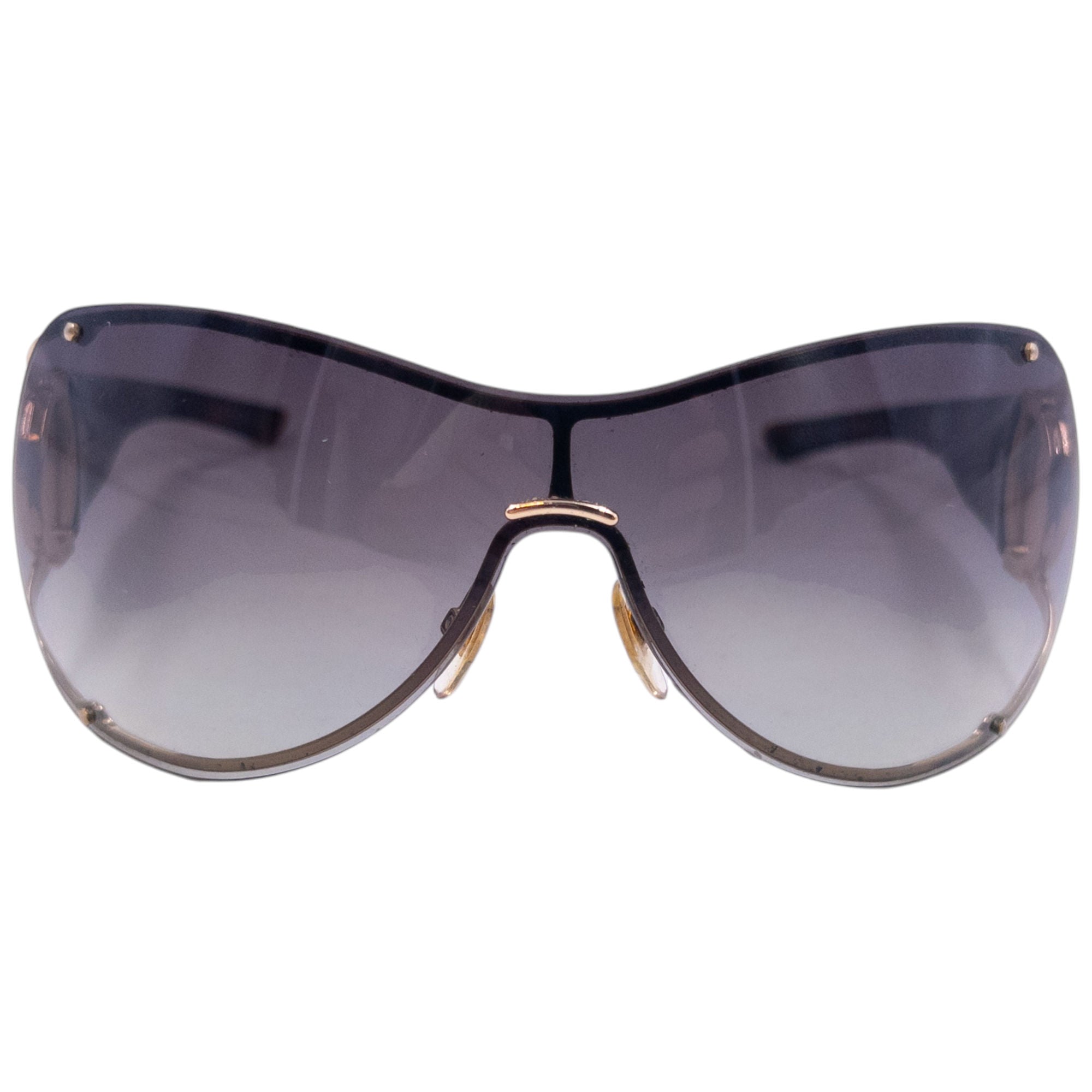 Vintage Gucci Horse Bit Tortoise Shell Sunglasses
