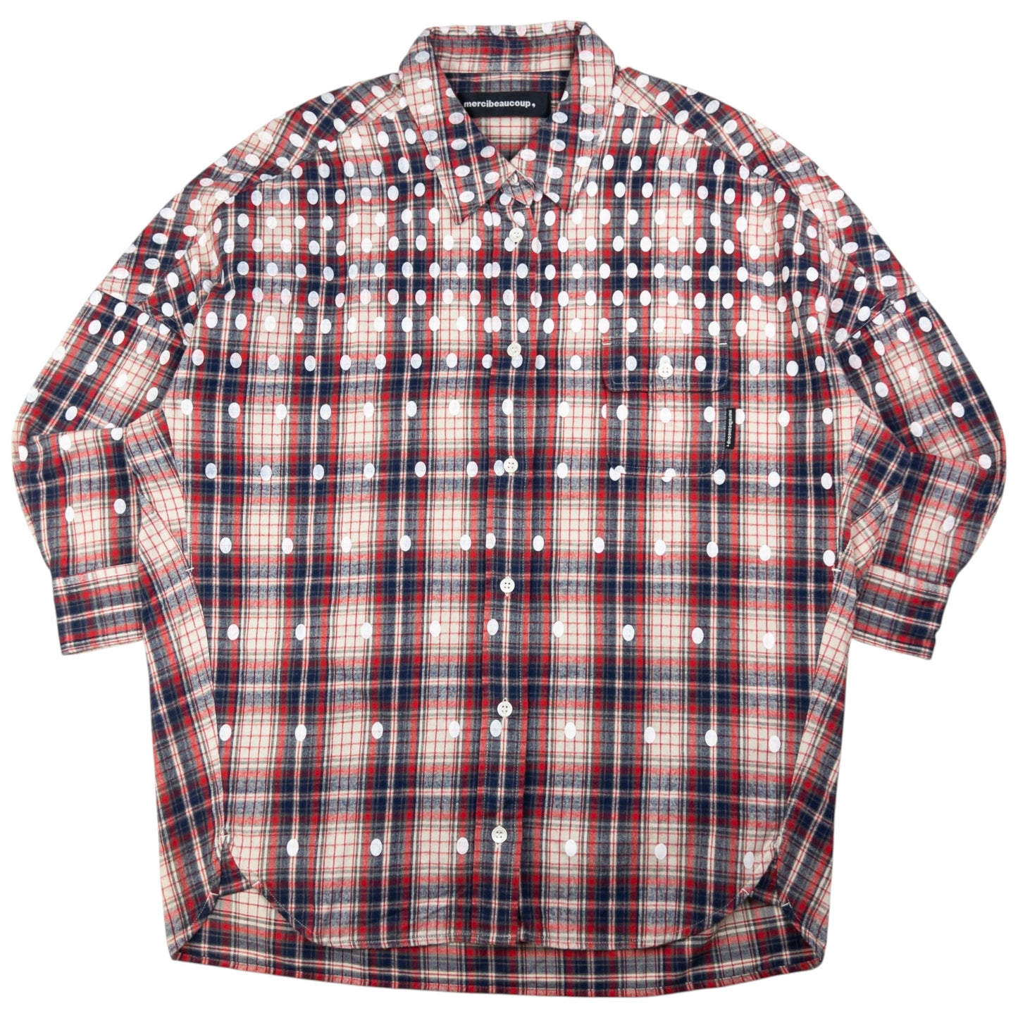 Vintage Mercibeaucoup By Issey Miyake Long Sleeve Button Up Shirt Size L