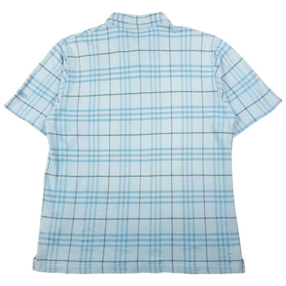 Vintage Burberry Nova Check Polo Shirt Size M