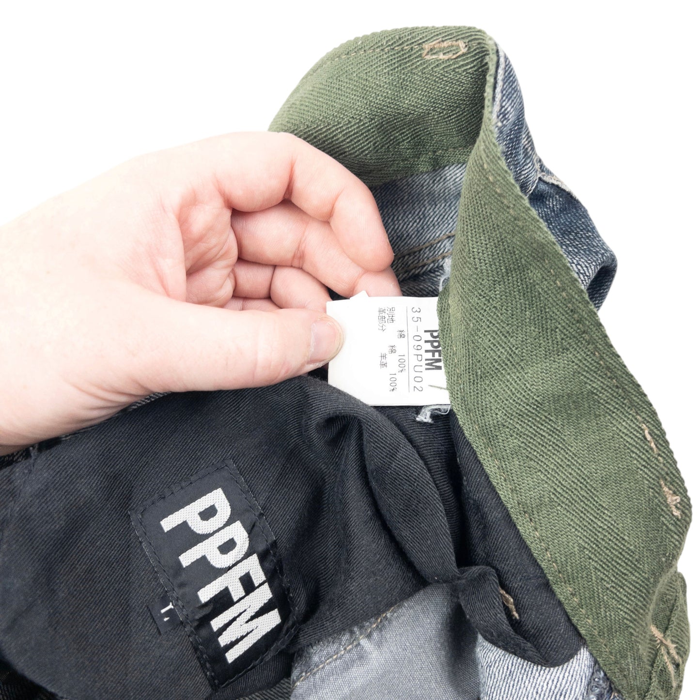 Vintage 2000s PPFM Multi Zip Denim Jeans Size W34