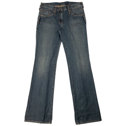 Vintage Evisu Zip Bondage Double Gull Japanese Denim Jeans Size W30