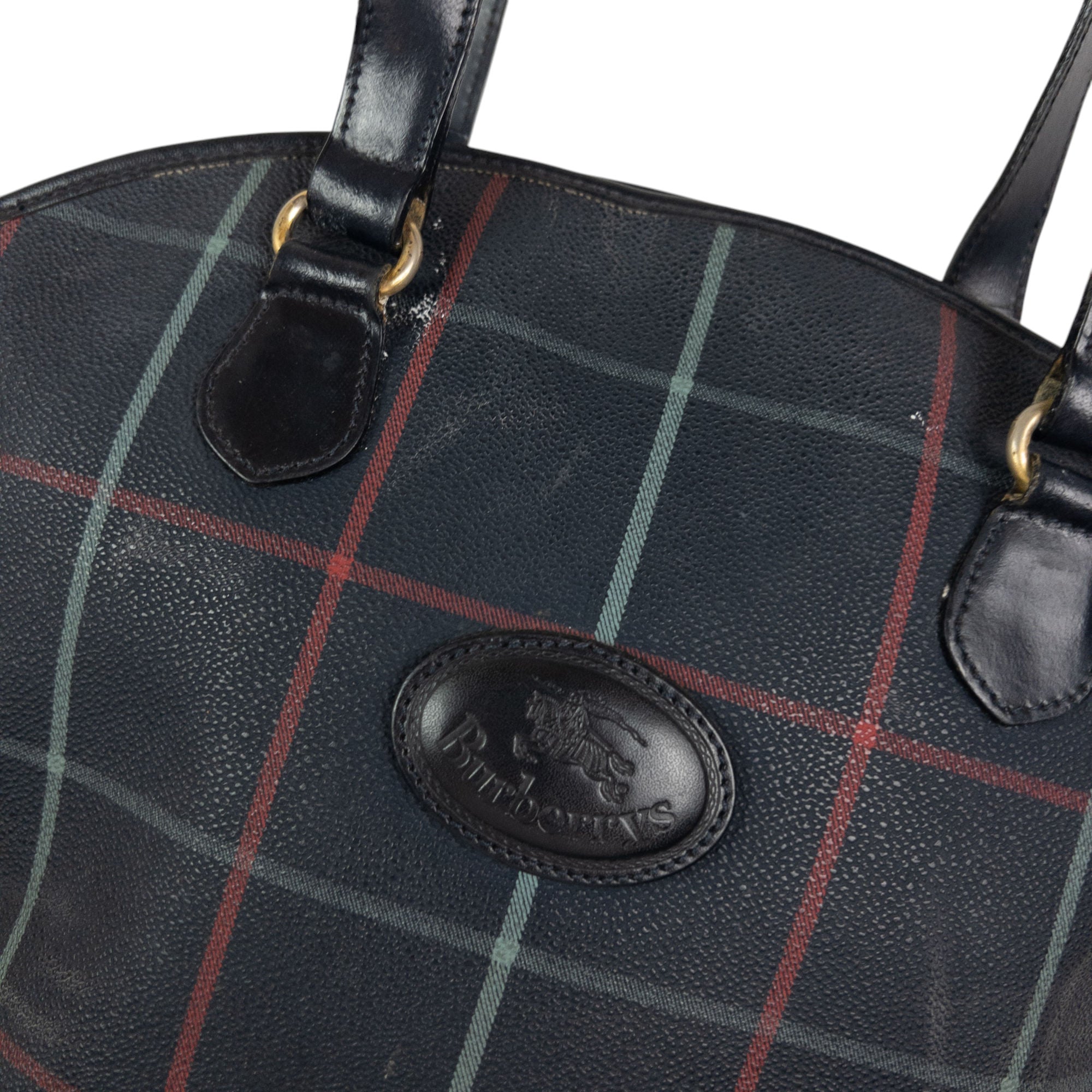 Vintage Burberry Nova Check Shoulder Bag