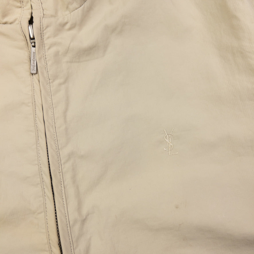 Vintage YSL Yves Saint Laurent Zip Up Jacket Size M