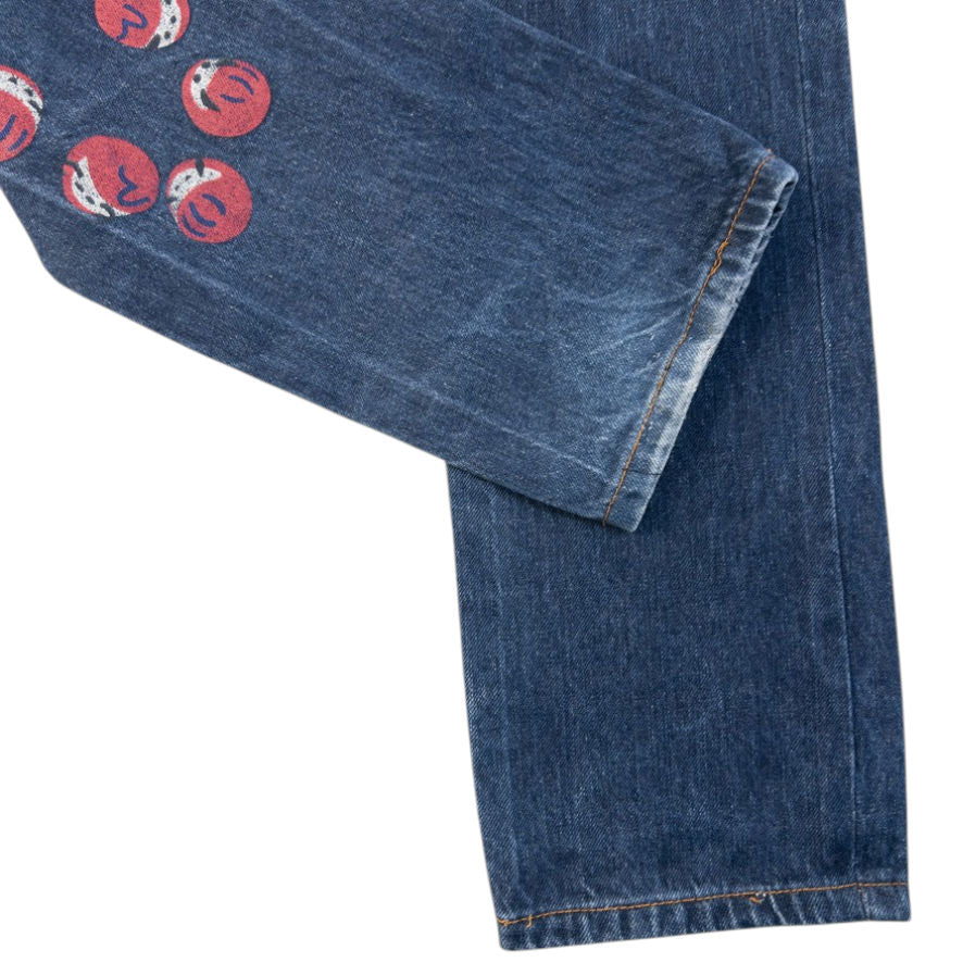 Vintage 2000s Evisu Dot Daicock Japanese Denim Jeans Size W30