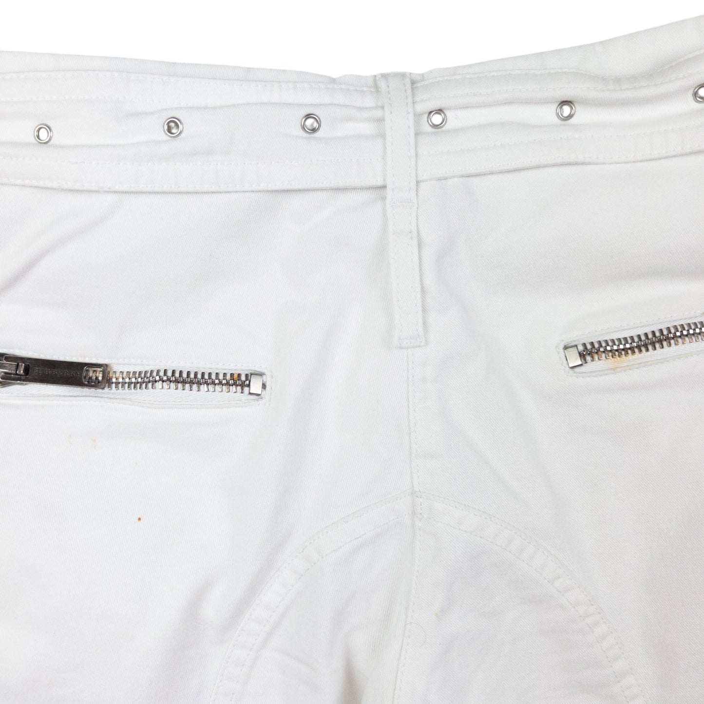 Vintage Burberry Belt Waist Cargo Trousers Womens Size W33
