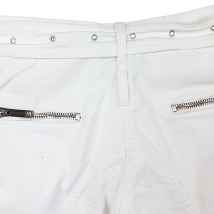 Vintage Burberry Belt Waist Cargo Trousers Womens Size W33