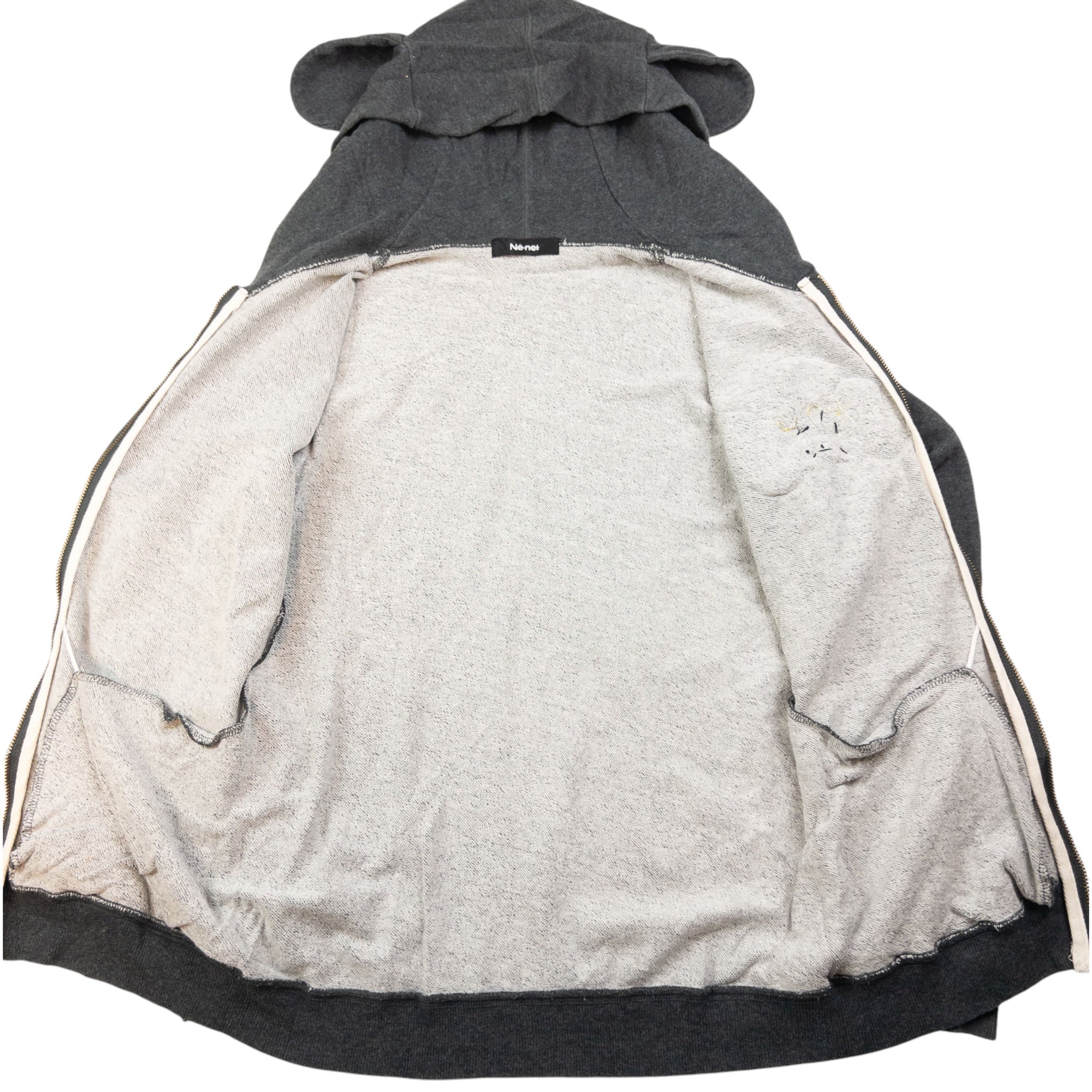Vintage Ne-Net By Issey Miyake Zip Up Poodle Hoodie Size S