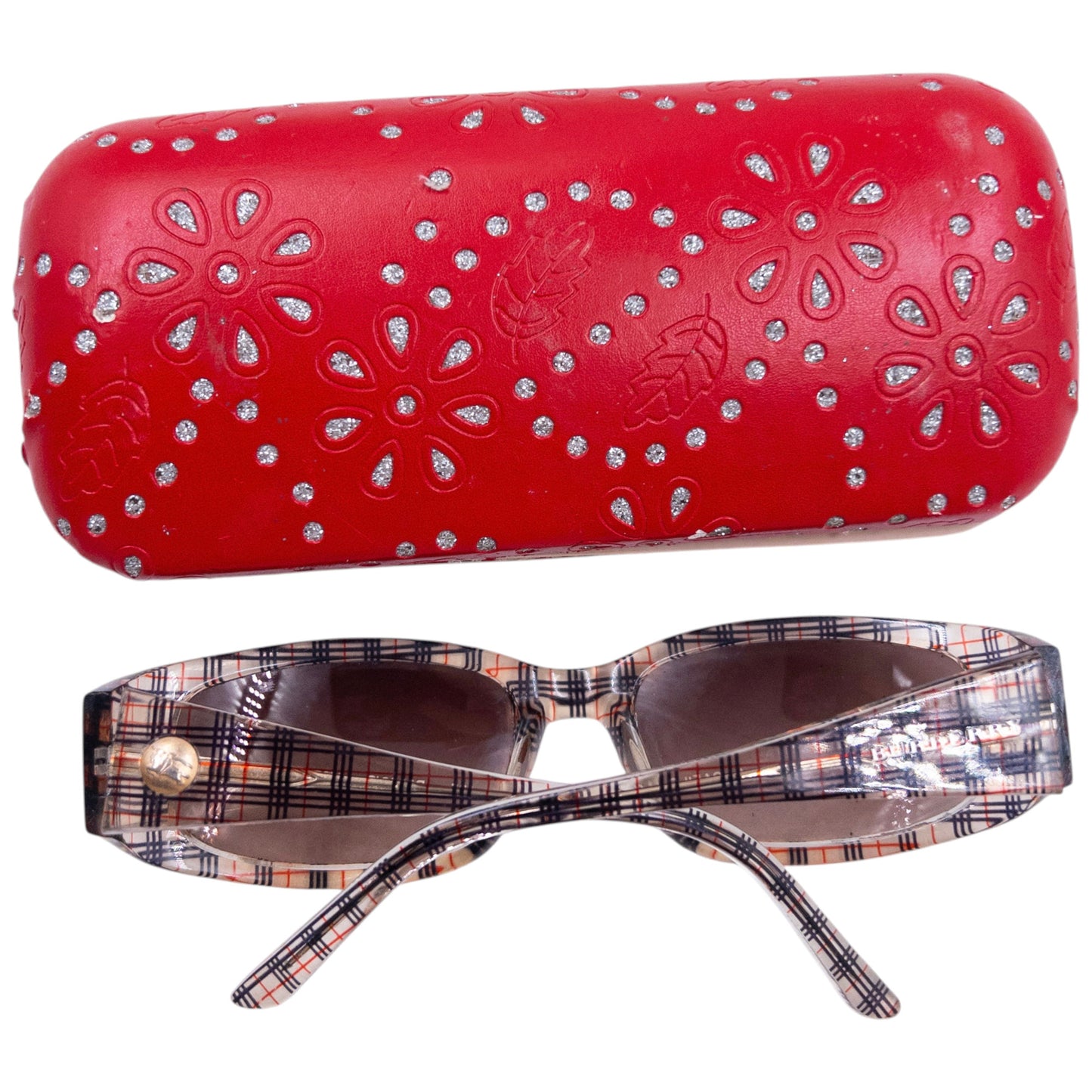 Vintage 2000s Burberry Nova Check Sunglasses