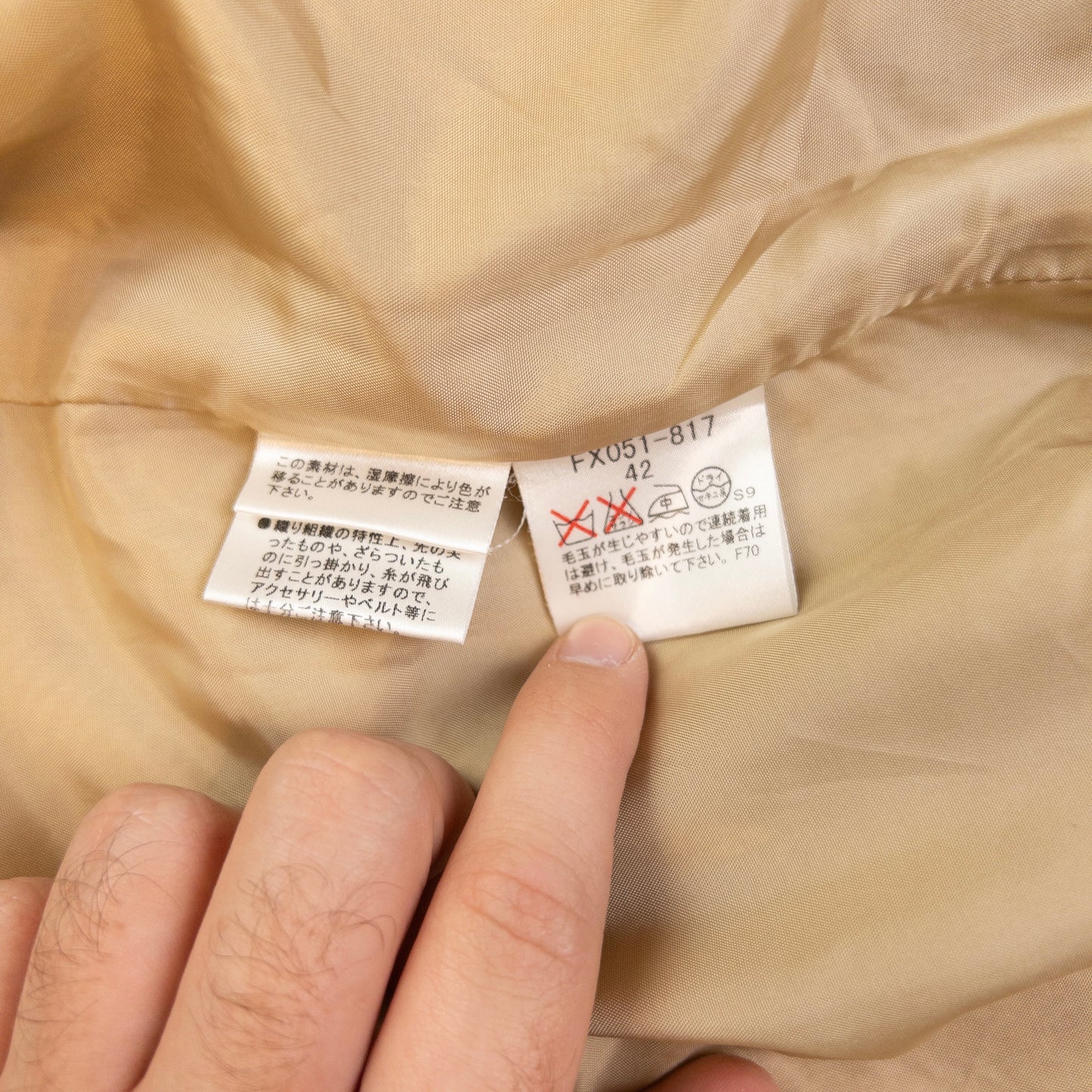 Vintage Burberry Buckle Wrap Skirt Womens Size W30