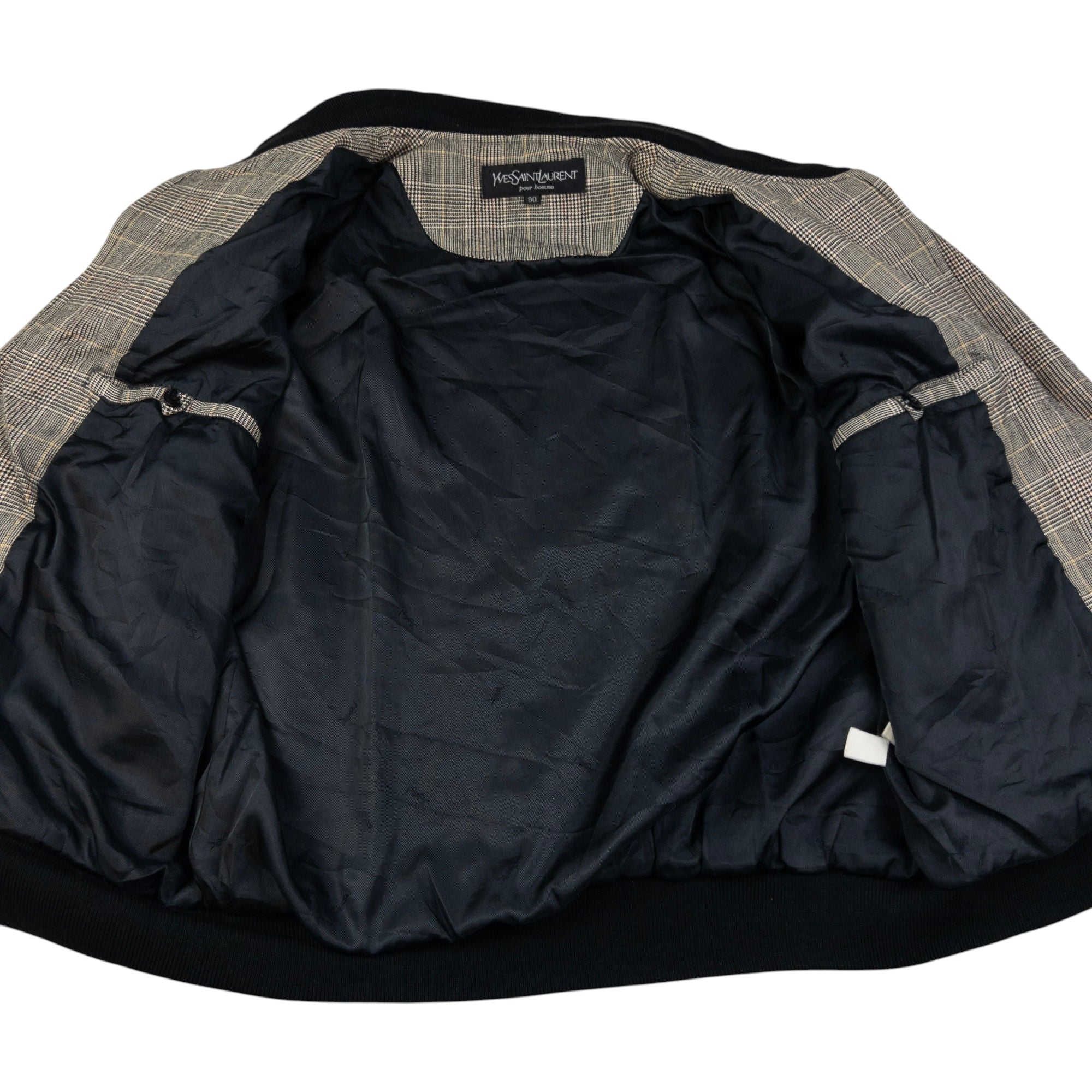 Vintage YSL Yves Saint Laurent Bomber Jacket Size XS