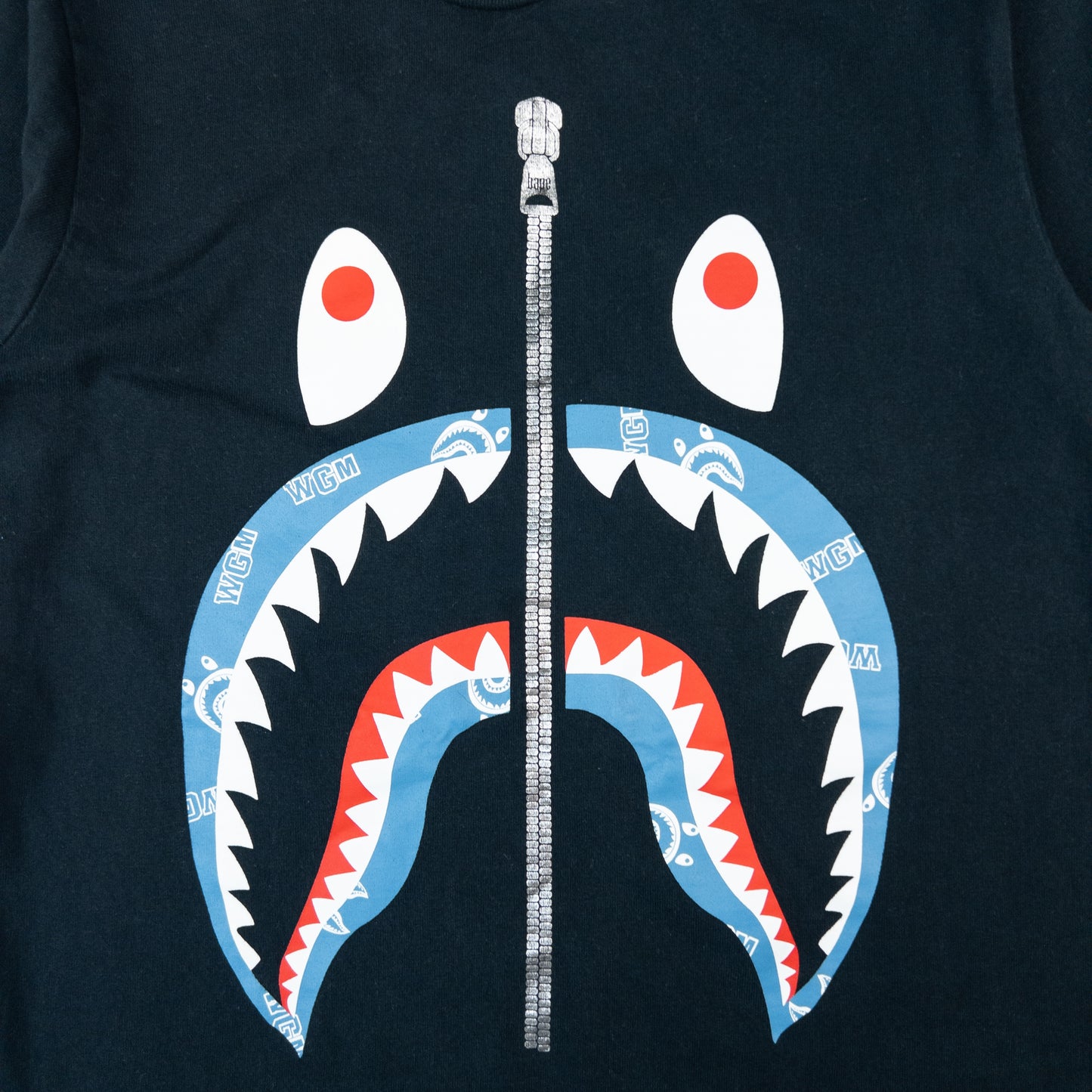 Vintage BAPE Shark Graphic T Shirt Womens Size XS