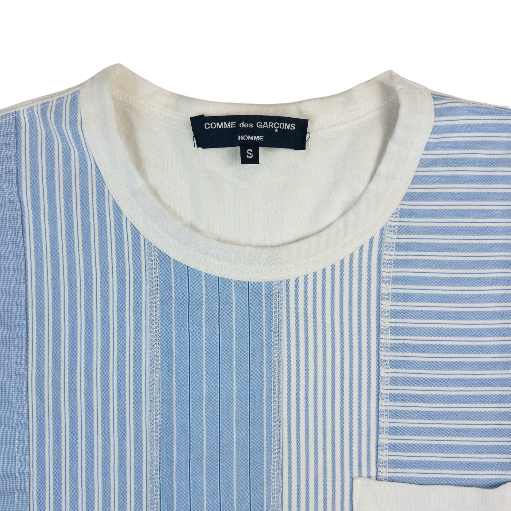 Vintage Comme Des Garçons HOMME Patchwork T Shirt Size M