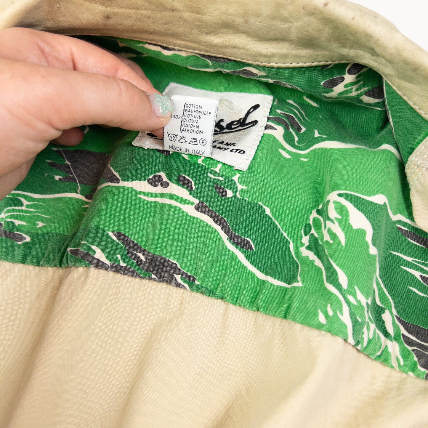 Vintage Diesel Button Up Jacket Size M