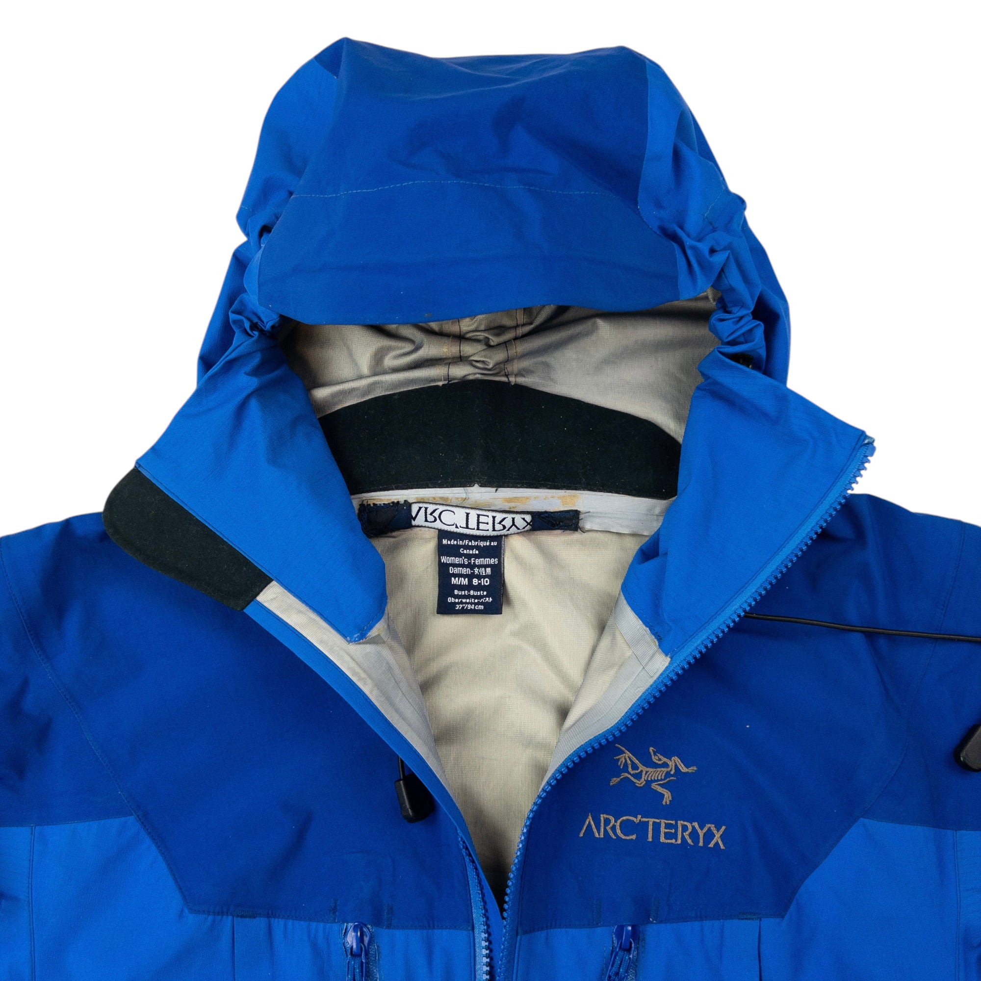 Vintage Arcteryx Goretex XCR Zip Up Jacket Womens Size M