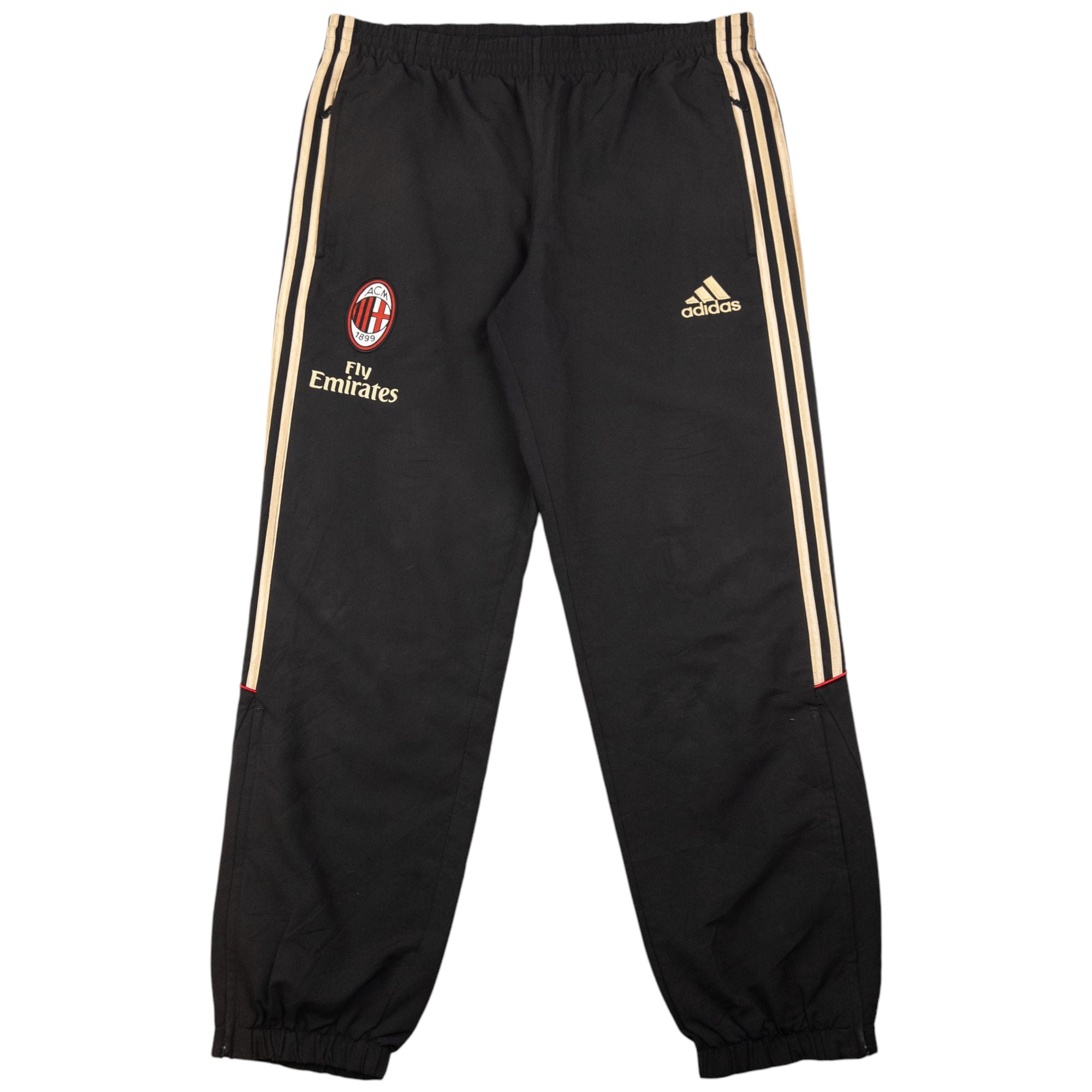 Vintage Adidas AC Milan Tracksuit Bottoms Size S
