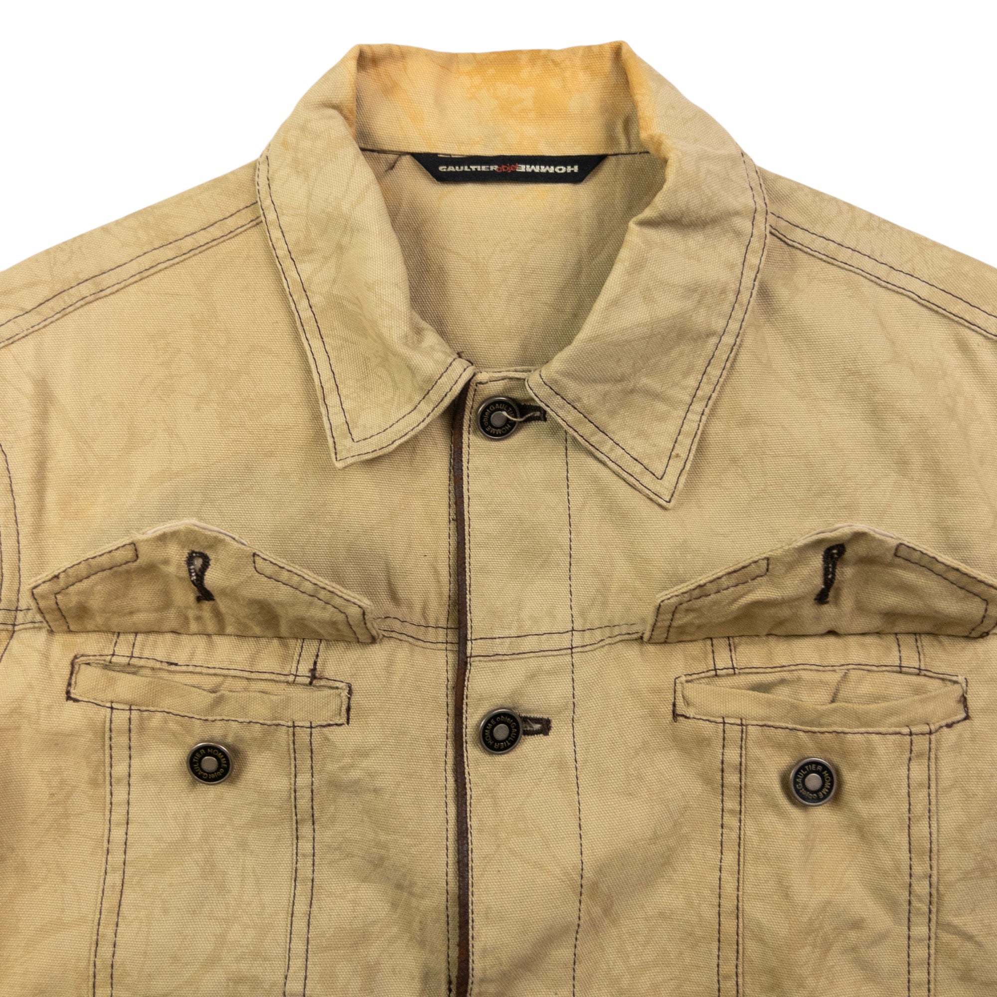 Vintage Gaultier HOMME Objet Button Up Jacket Womens Size S