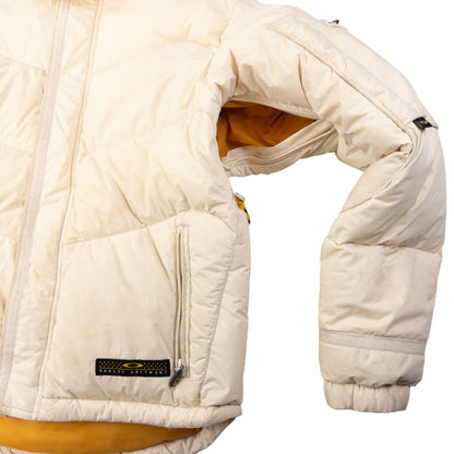 Vintage Oakley Zip Up Puffer Snowboarding Jacket Womens Size S