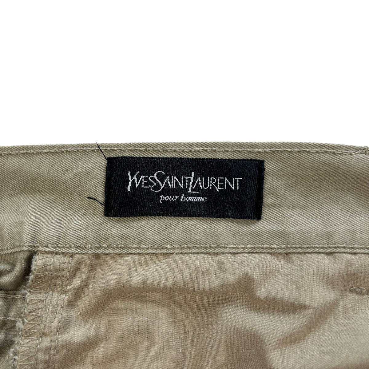 Vintage Yves Saint Laurent Logo Trousers Size W40
