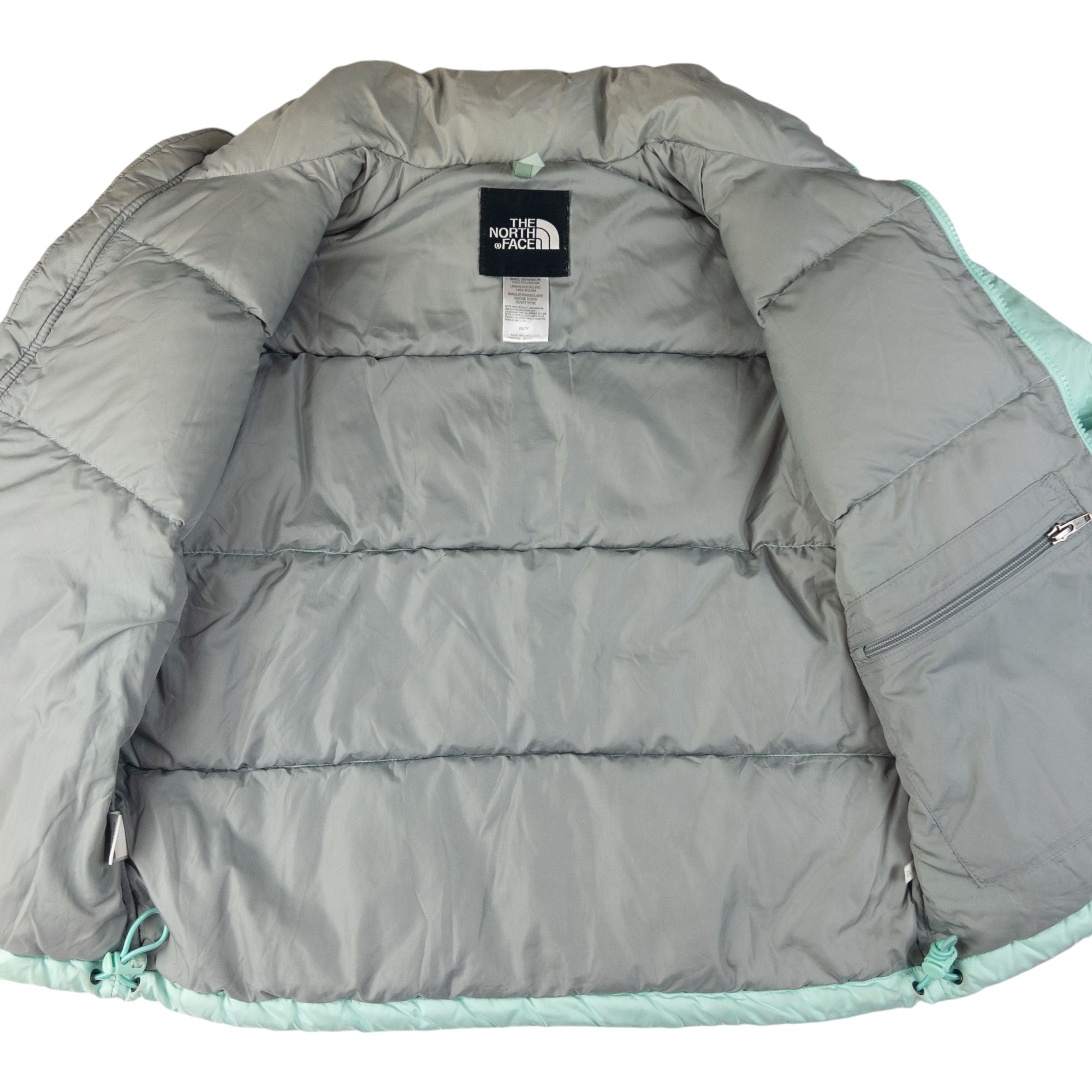 Vintage The North Face Zip Up Puffer Jacket Women's Size XS