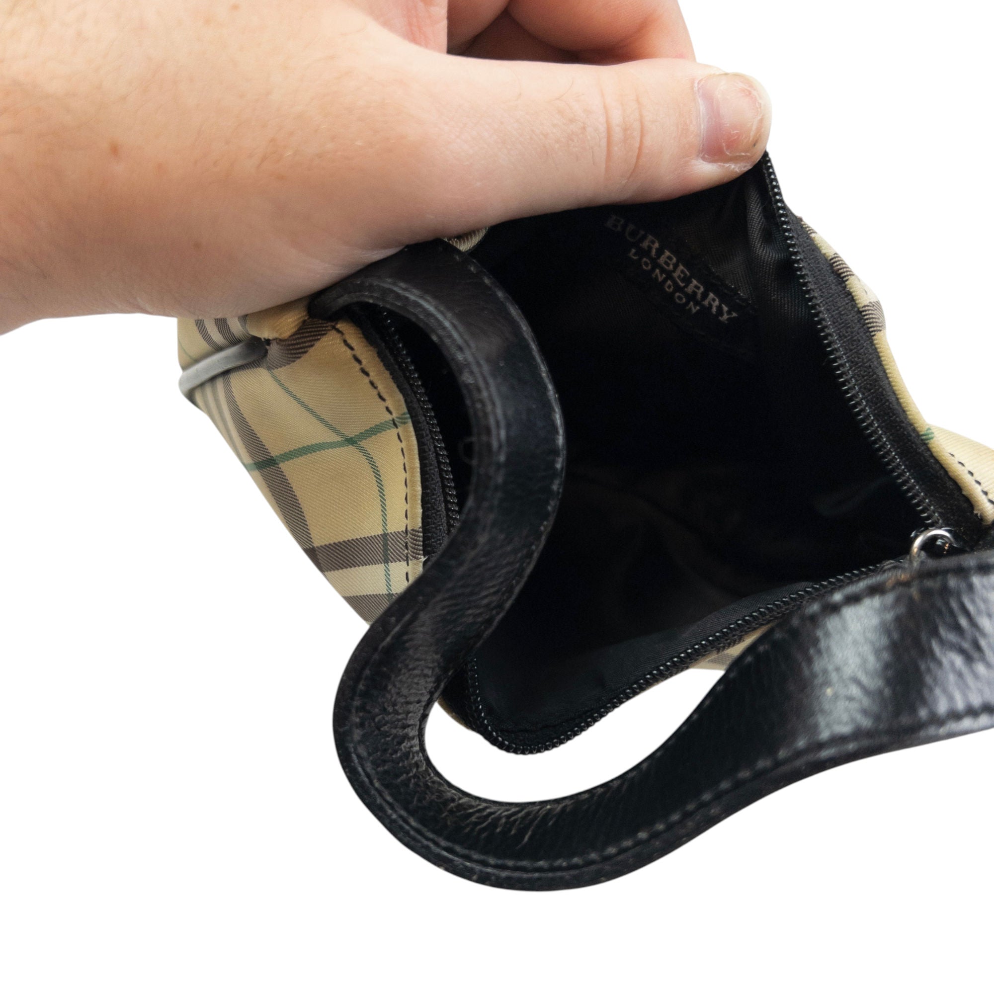 Vintage Burberry Nova Check Mini Handbag