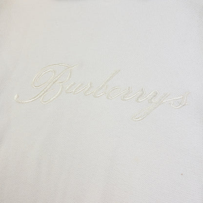 Vintage Burberry Embroidered Polo Sweatshirt Size S