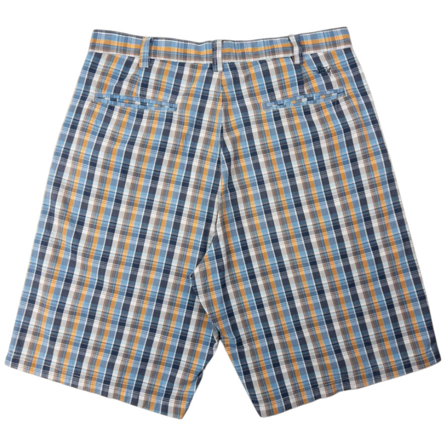Vintage Stussy Checked Shorts Size W34