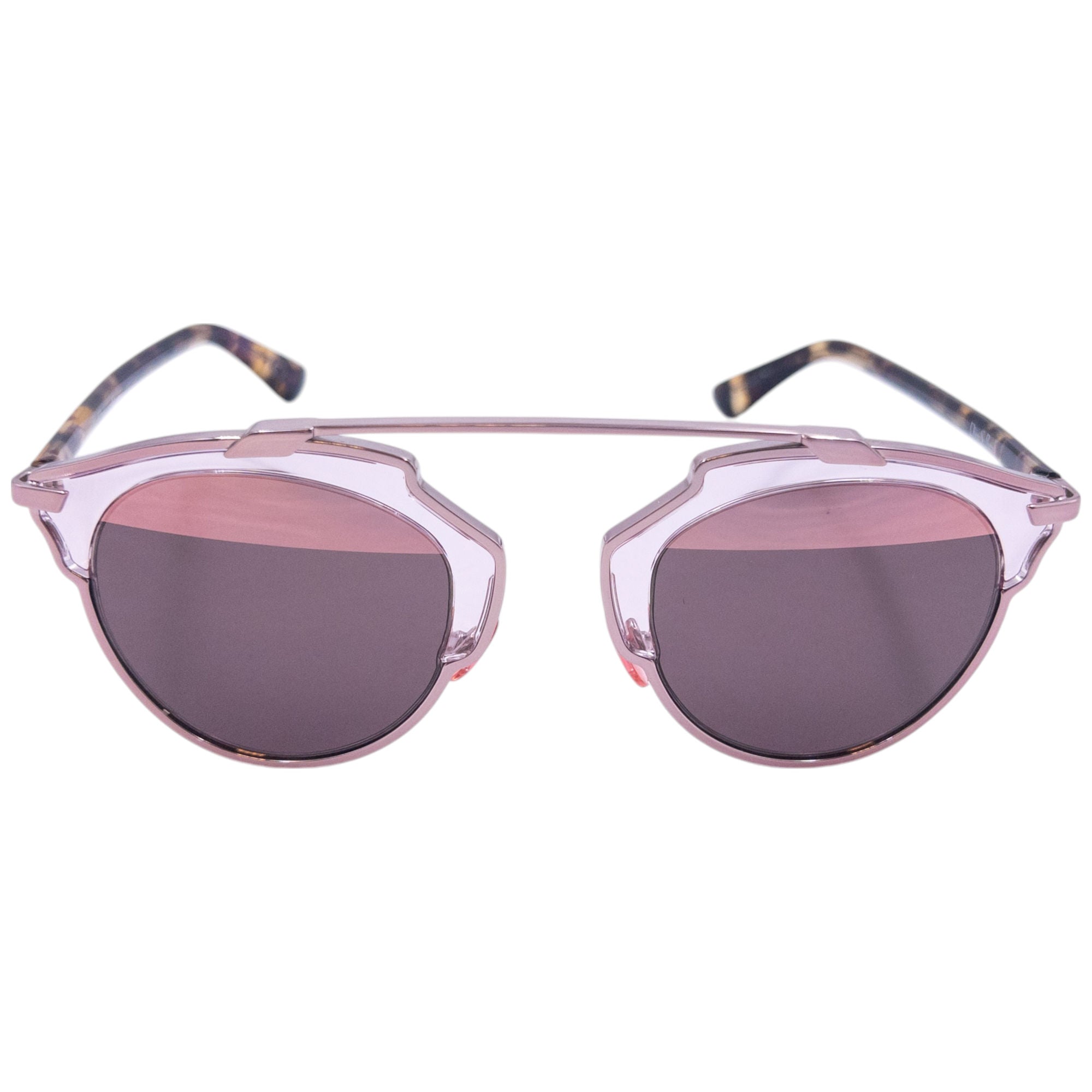 Vintage Dior Chrome Tortoise Shell Sunglasses