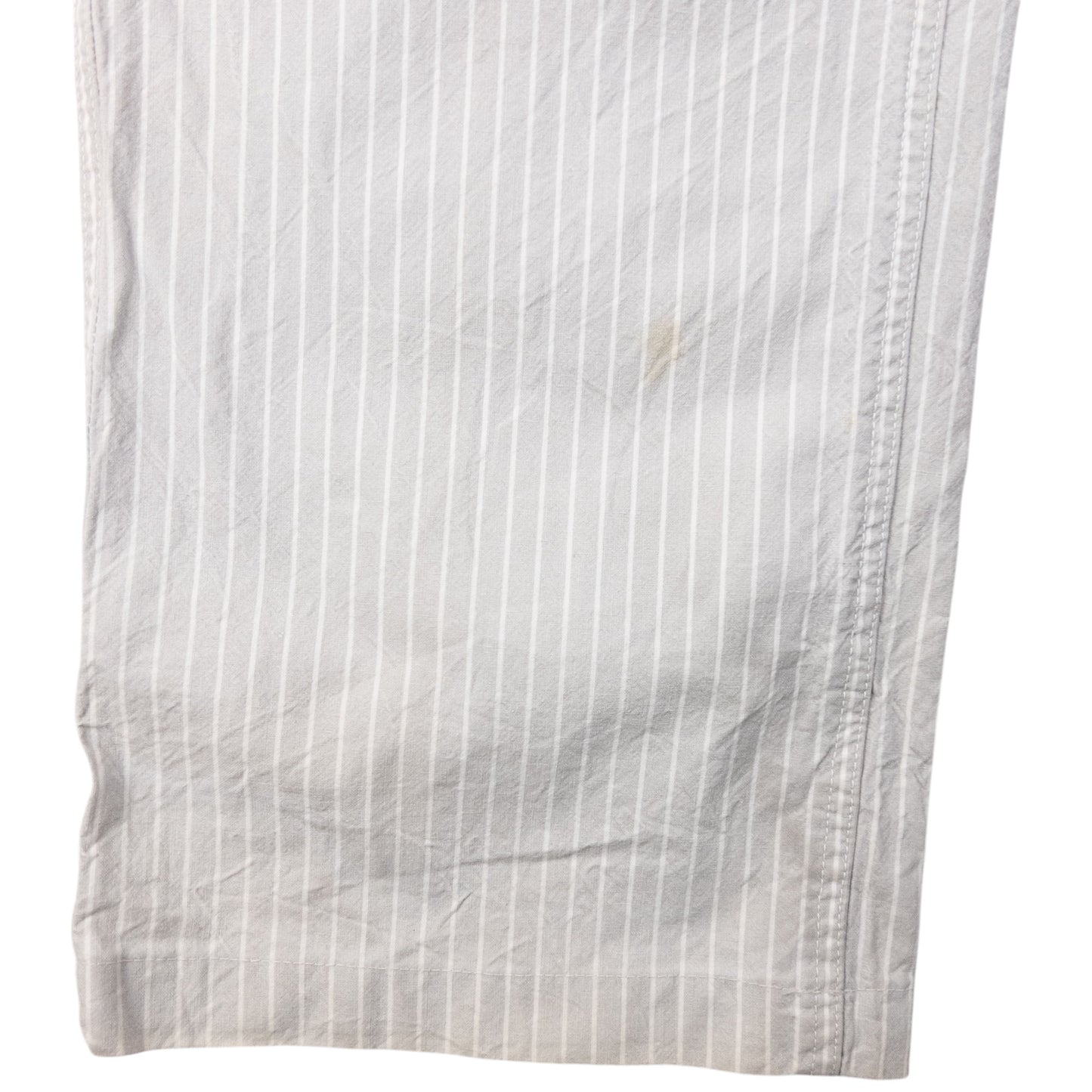 Vintage 2003 Stone Island Compact Striped Trousers Size W30