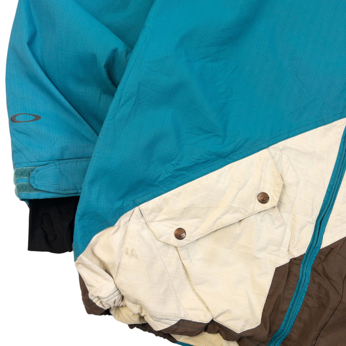Vintage 2000s Oakley Zip Up Snowboarding Jacket Size XL