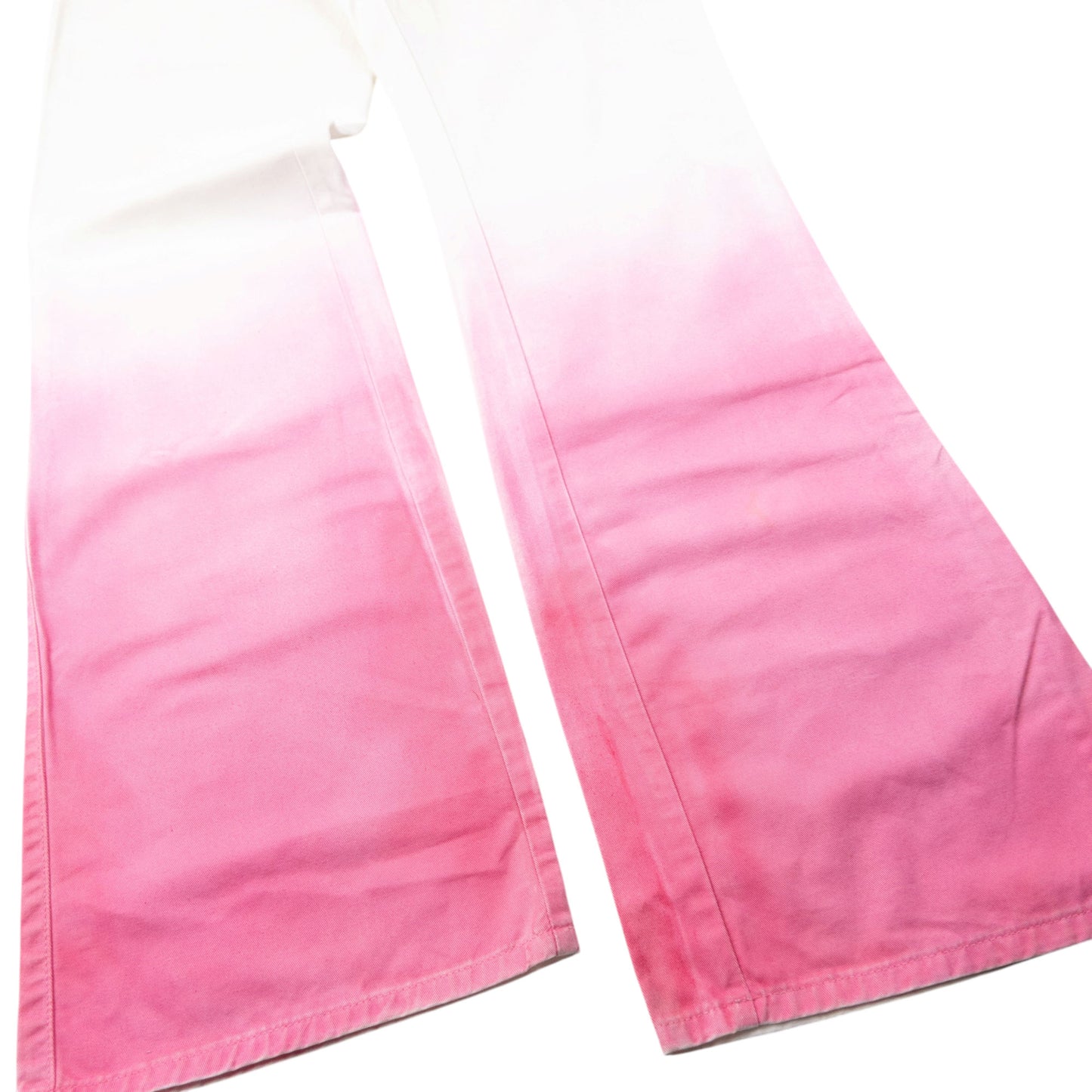 Vintage 2000s Fendi Flared Gradient Denim Jeans Womens Size W28