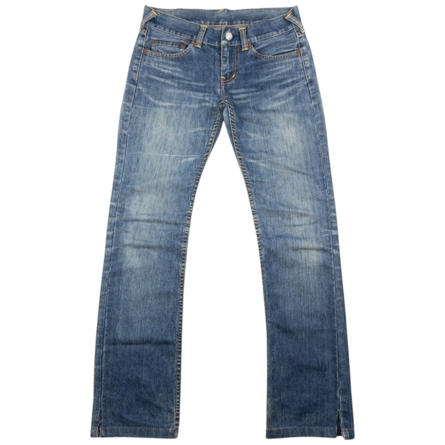 Vintage Evisu Donna Painted Daicock Denim Jeans Womens Size W29