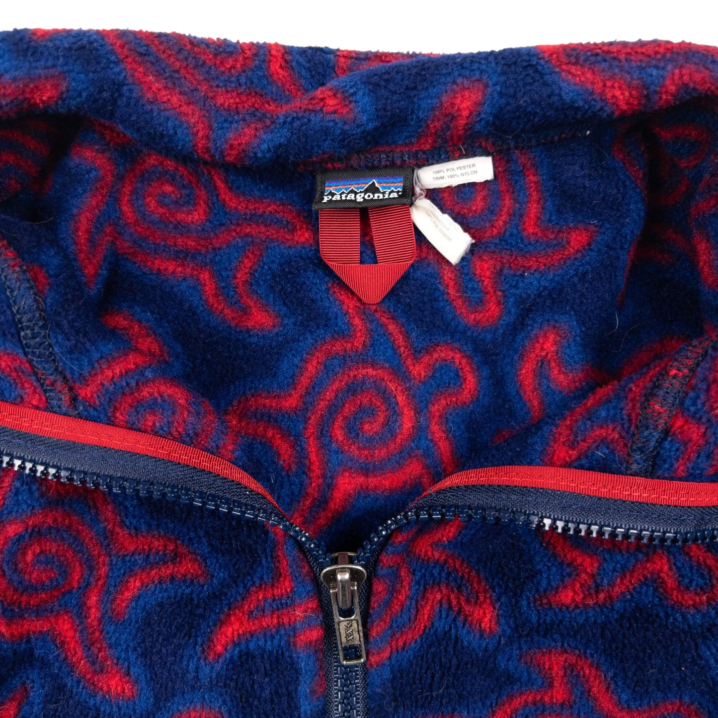 Vintage Patagonia Turtle Print Half Zip Fleece Sweatshirt Size S