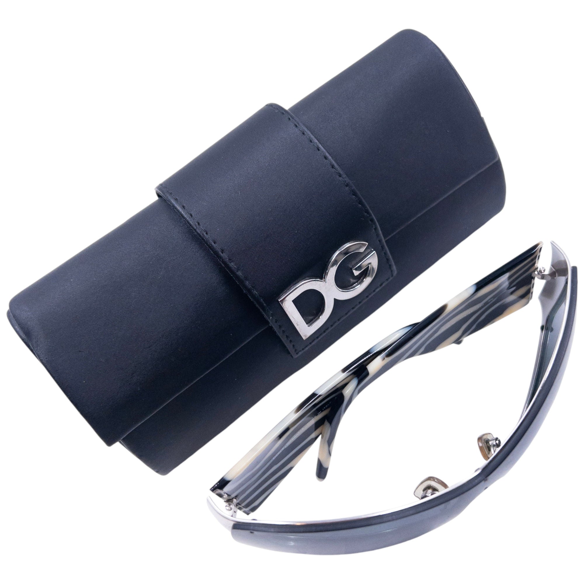 Vintage Dolce & Gabbana Zebra Stripe Sunglasses