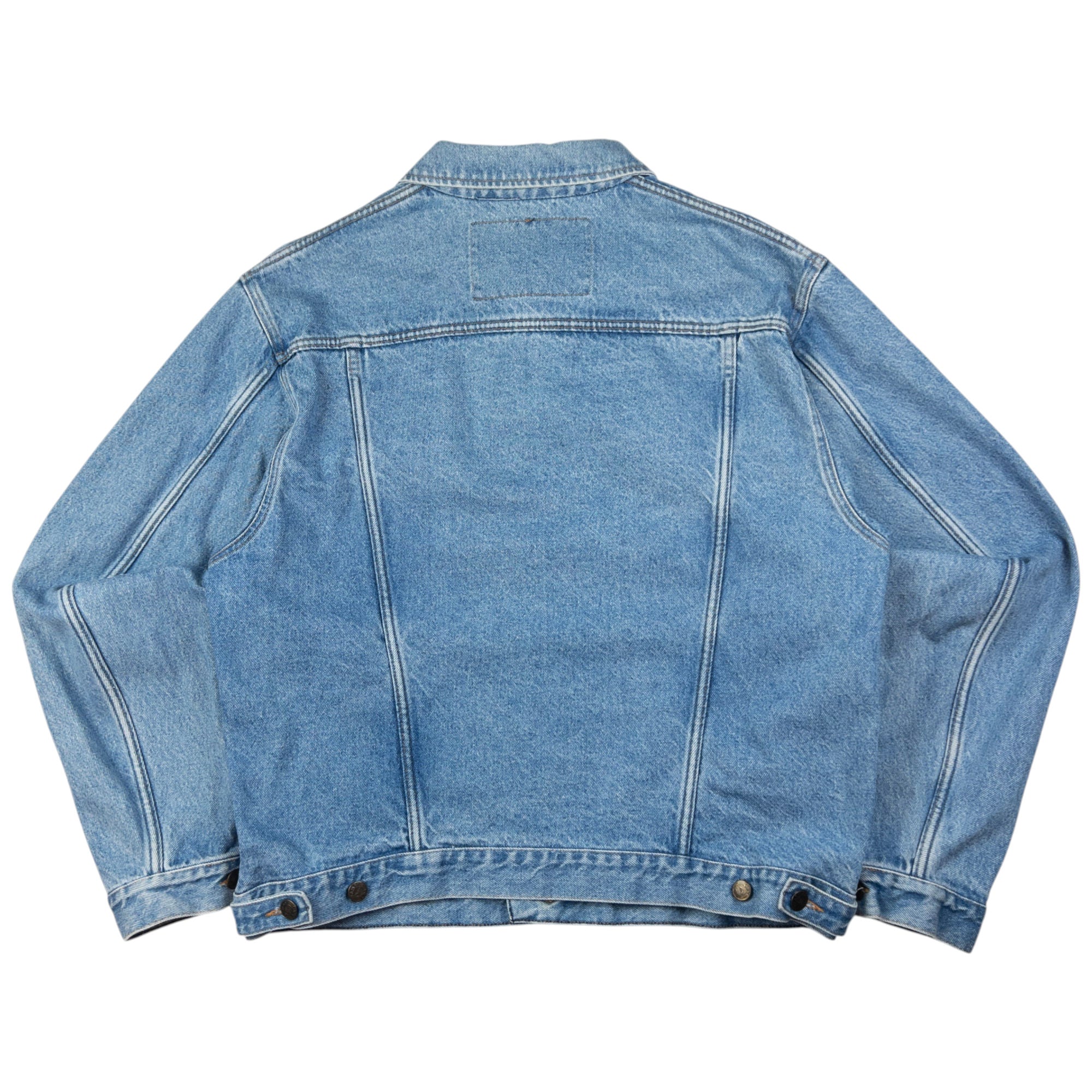 Vintage Armani Jeans Button Up Denim Jacket Size L