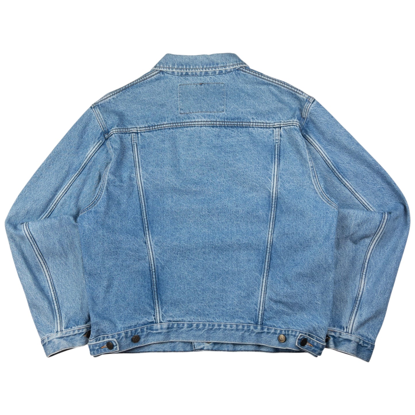 Vintage Armani Jeans Button Up Denim Jacket Size L