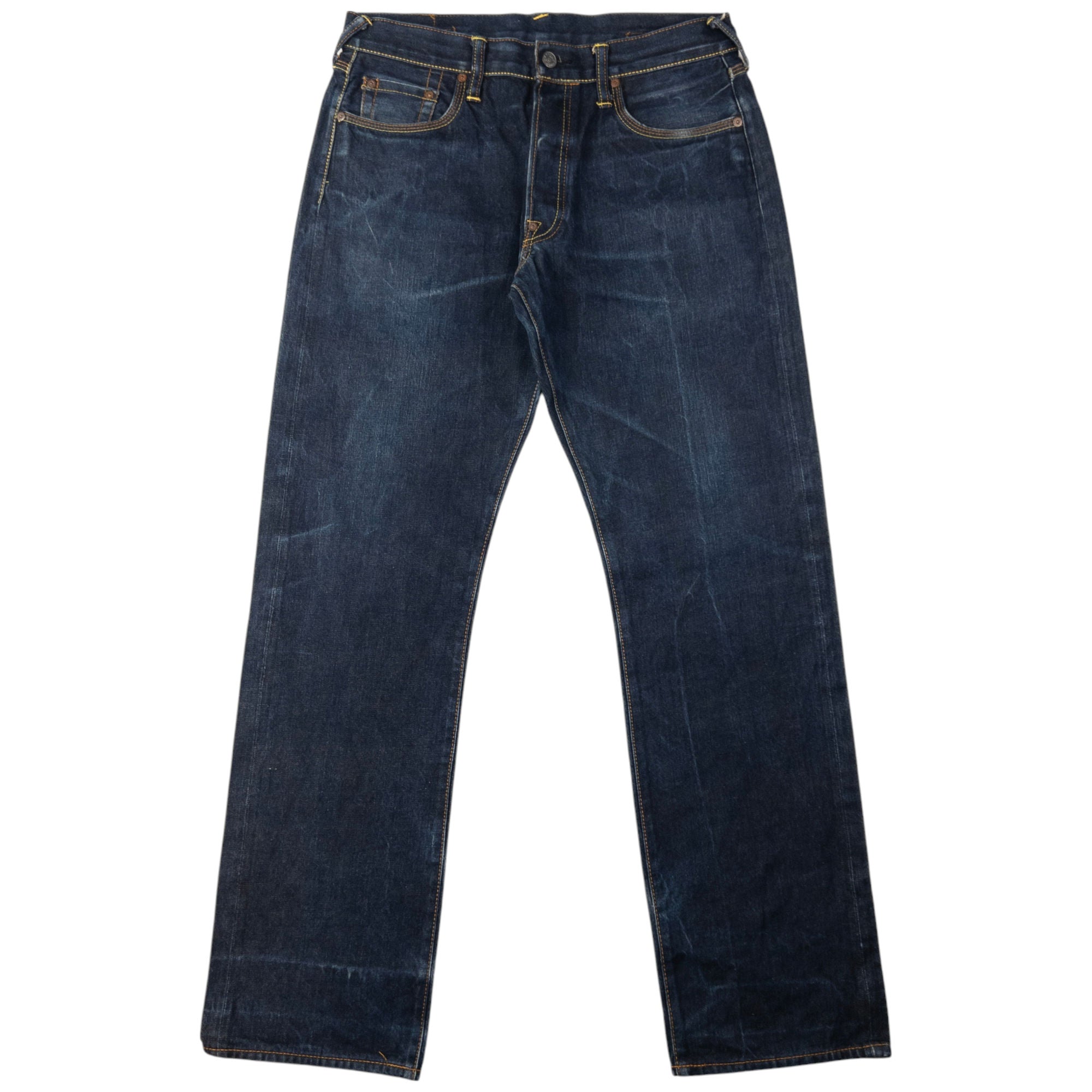 Vintage Evisu Double Gull Japanese Denim Jeans Size W33