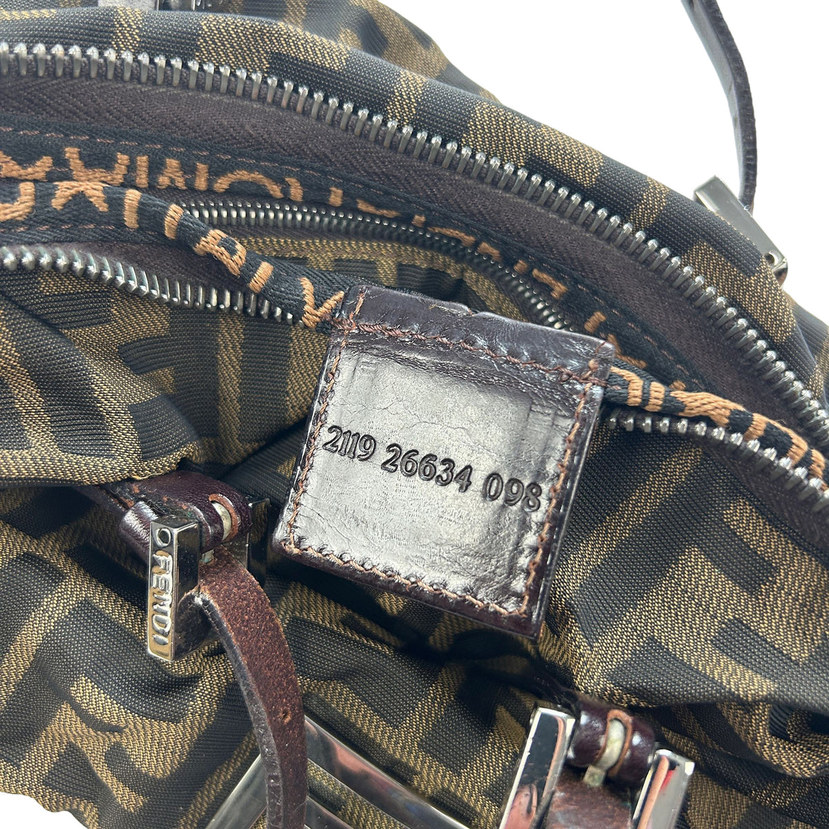 Vintage Fendi Monogram Handbag